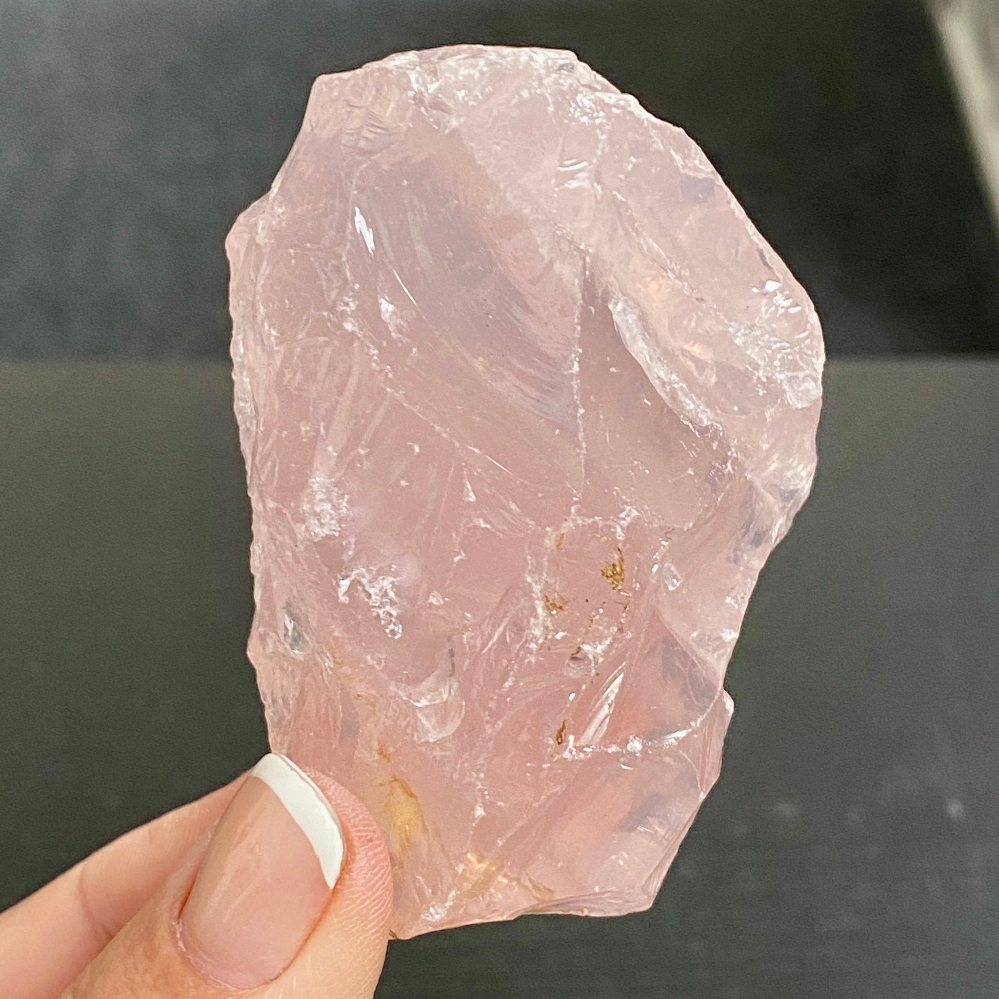 Madagascan Natural Rose Quartz
