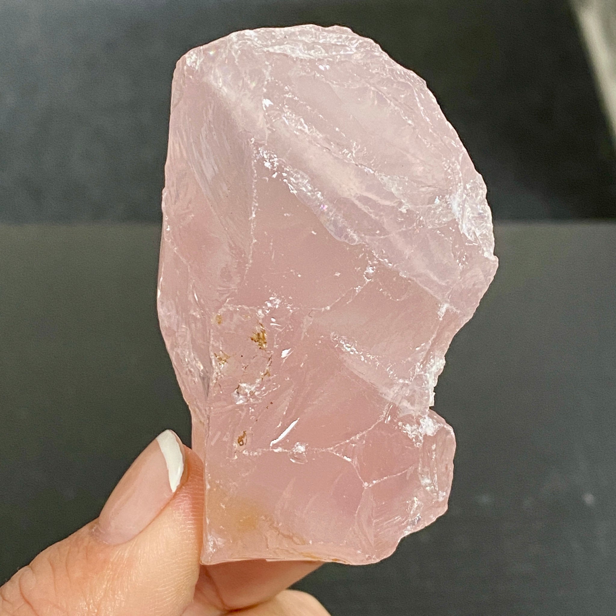 Madagascan Natural Rose Quartz