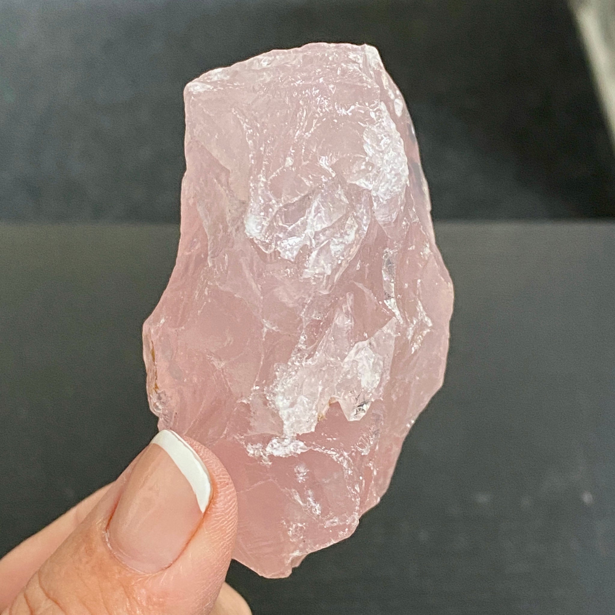 Madagascan Natural Rose Quartz