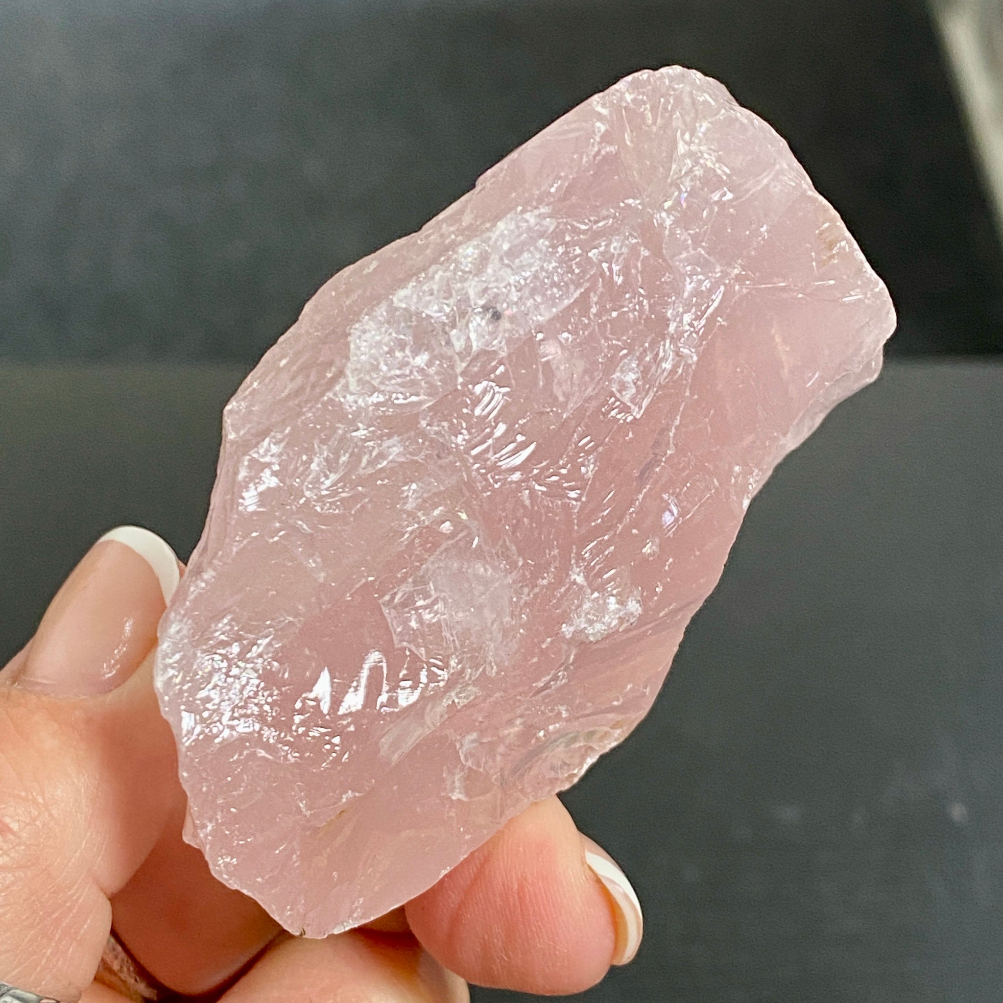 Madagascan Natural Rose Quartz