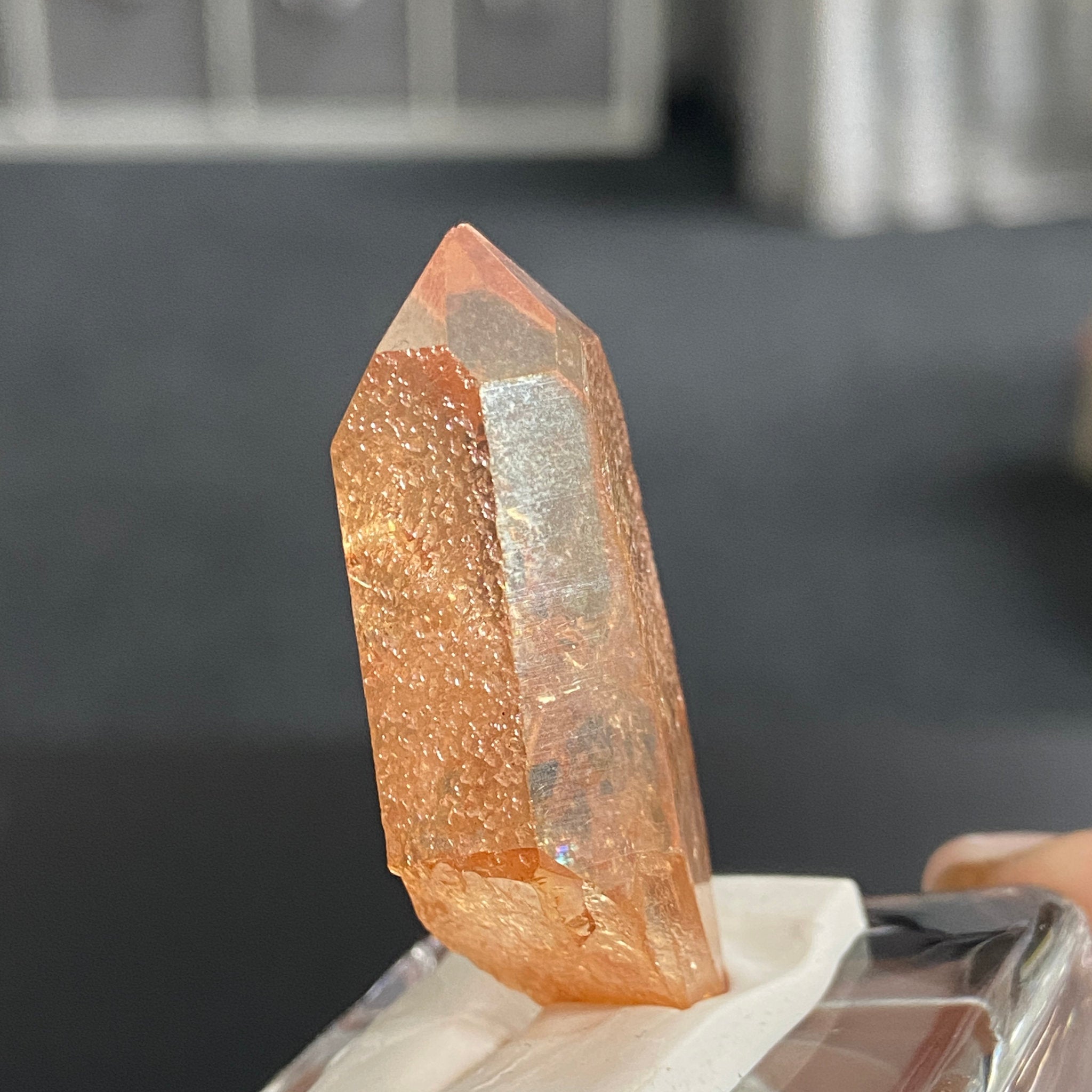 Tangerine Aura Starbrary Quartz – Brazil / Arkansas