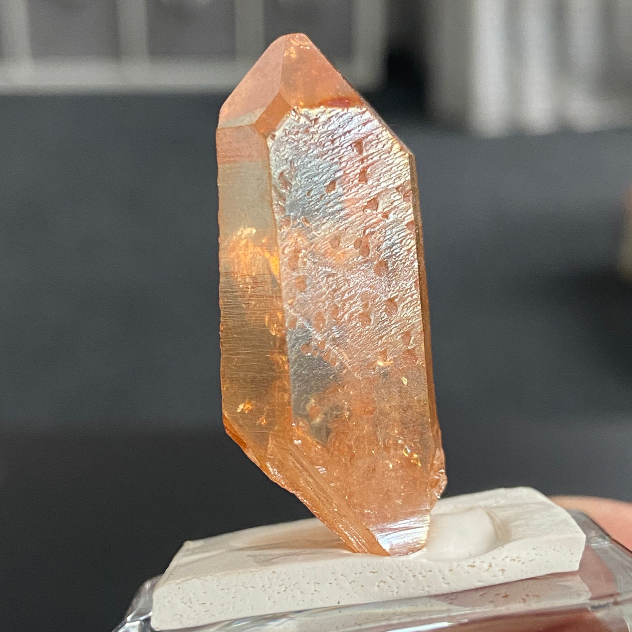 Tangerine Aura Starbrary Quartz – Brazil / Arkansas