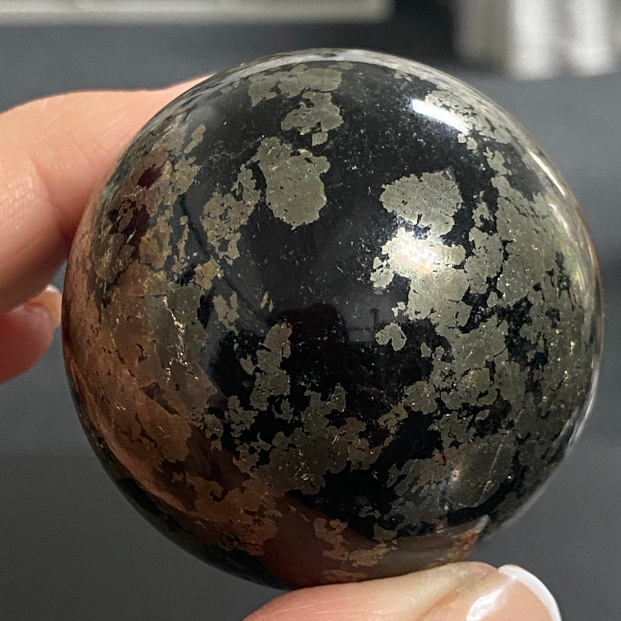 Healer's Gold Sphere (Apache Gold) – Arizona, USA