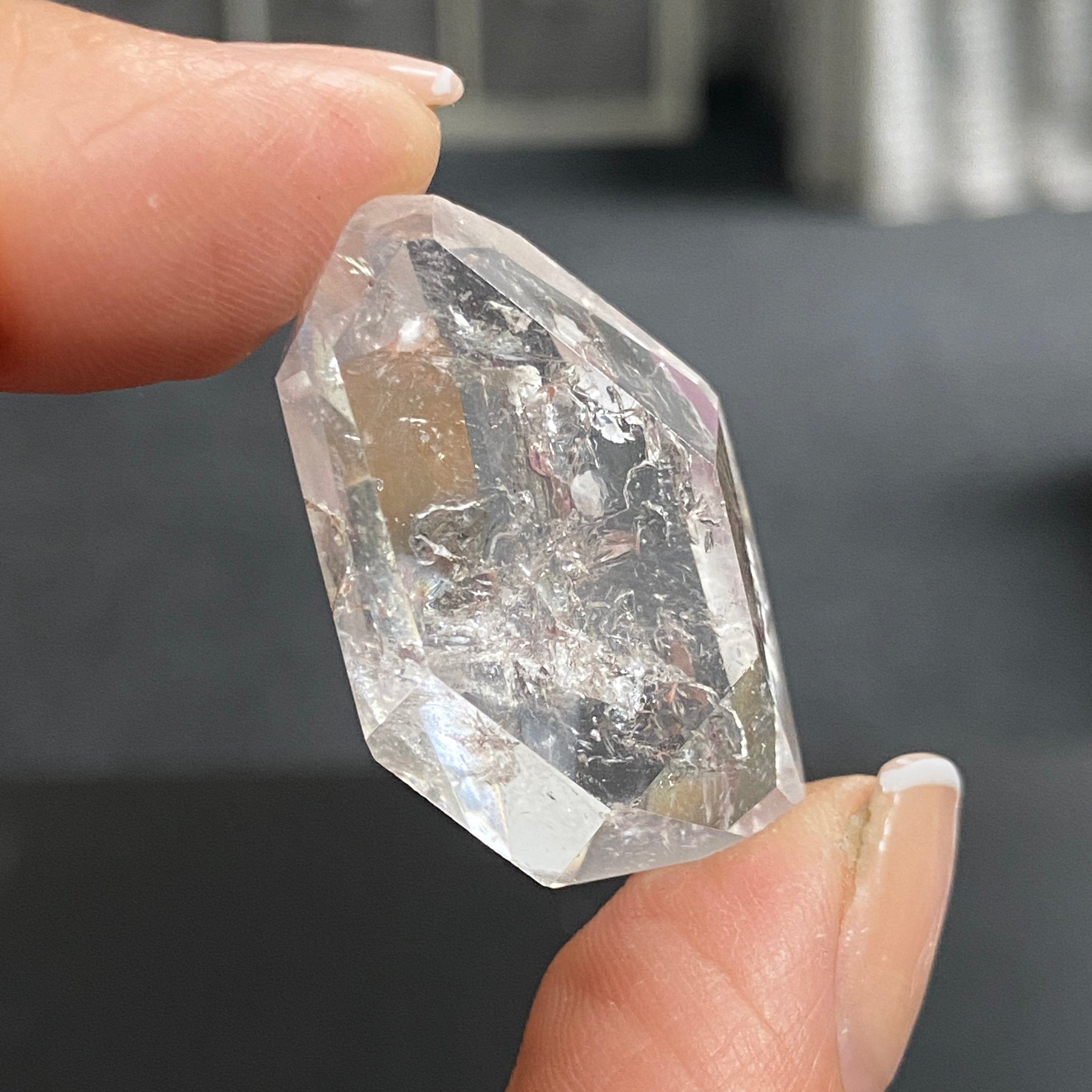 Double Terminated Enhydro Quartz – Brazil