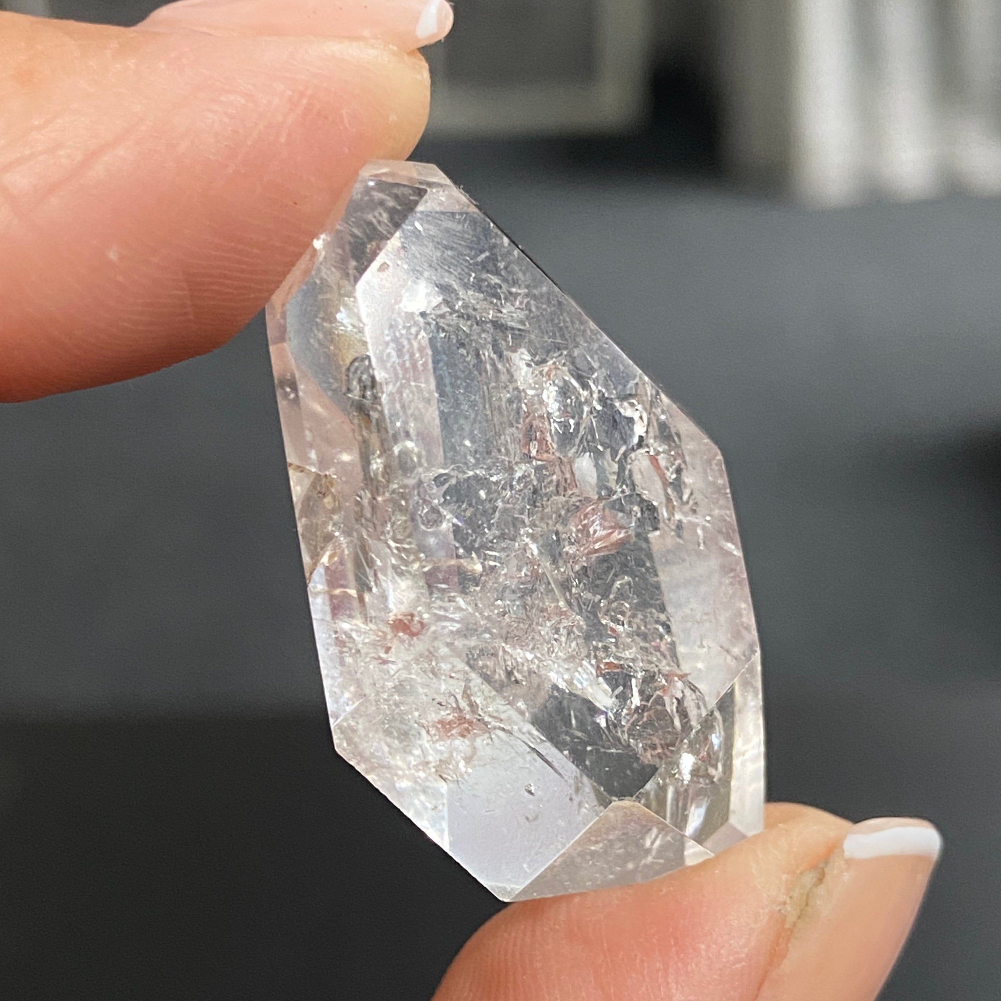 Double Terminated Enhydro Quartz – Brazil
