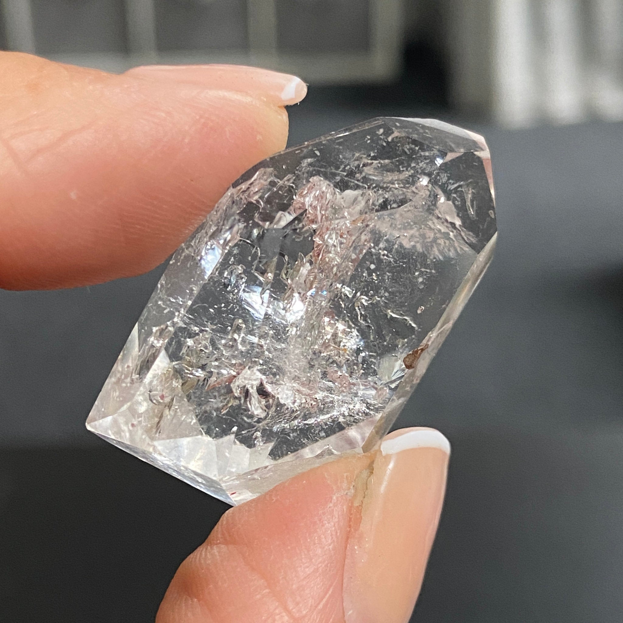 Double Terminated Enhydro Quartz – Brazil
