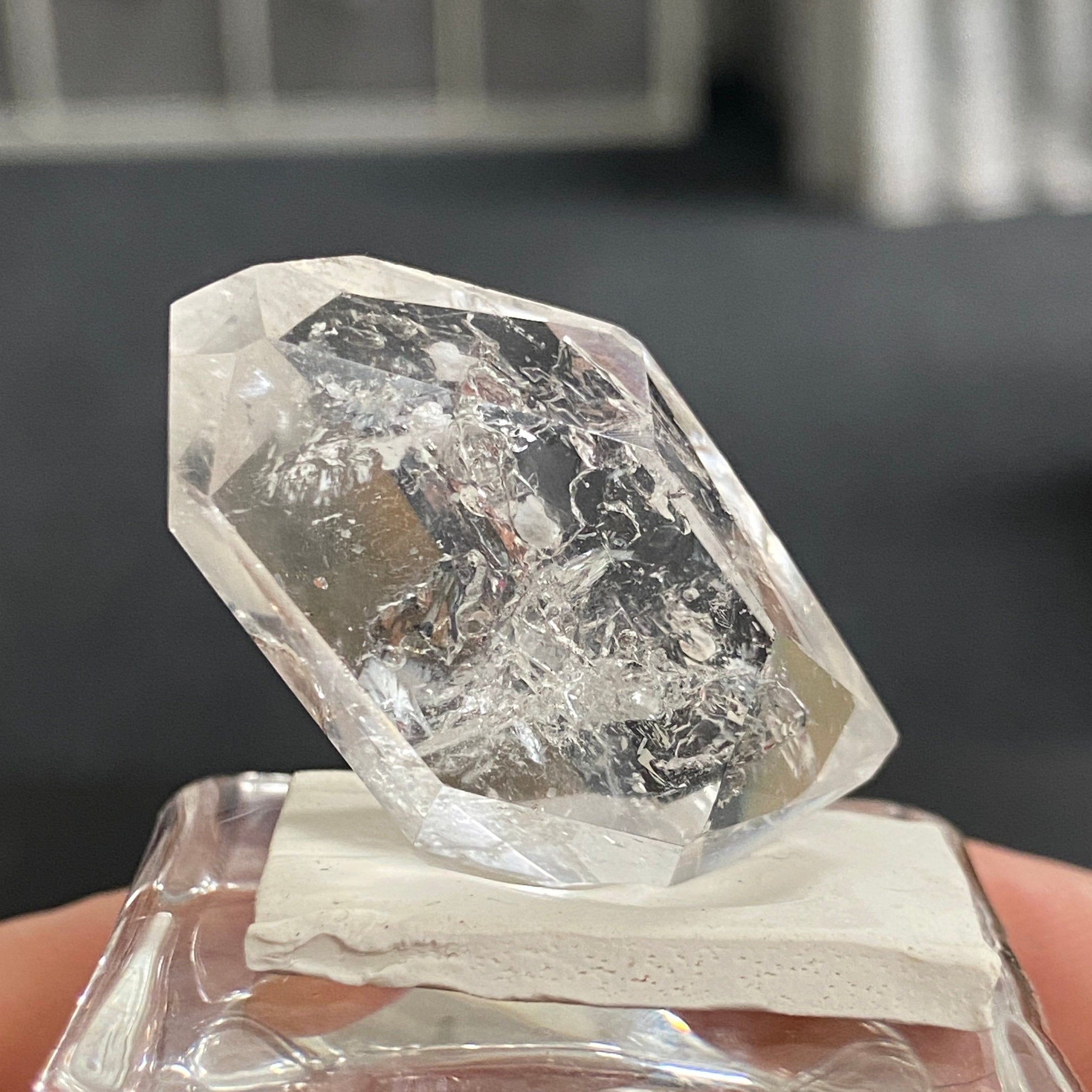 Double Terminated Enhydro Quartz – Brazil