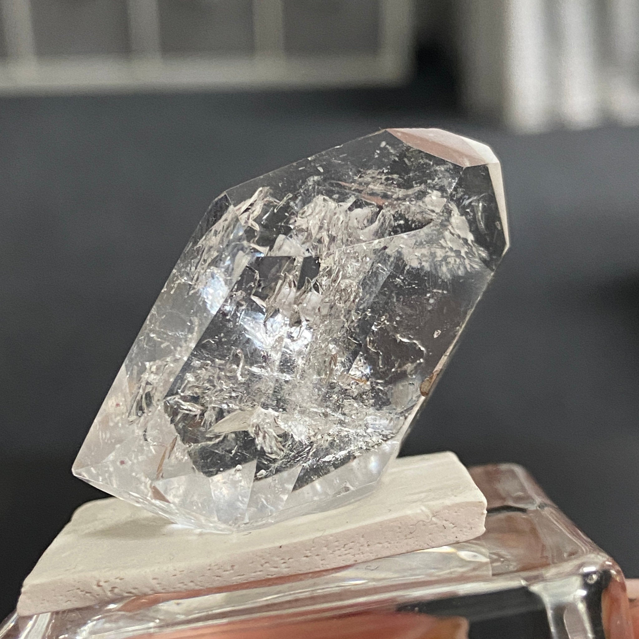 Double Terminated Enhydro Quartz – Brazil