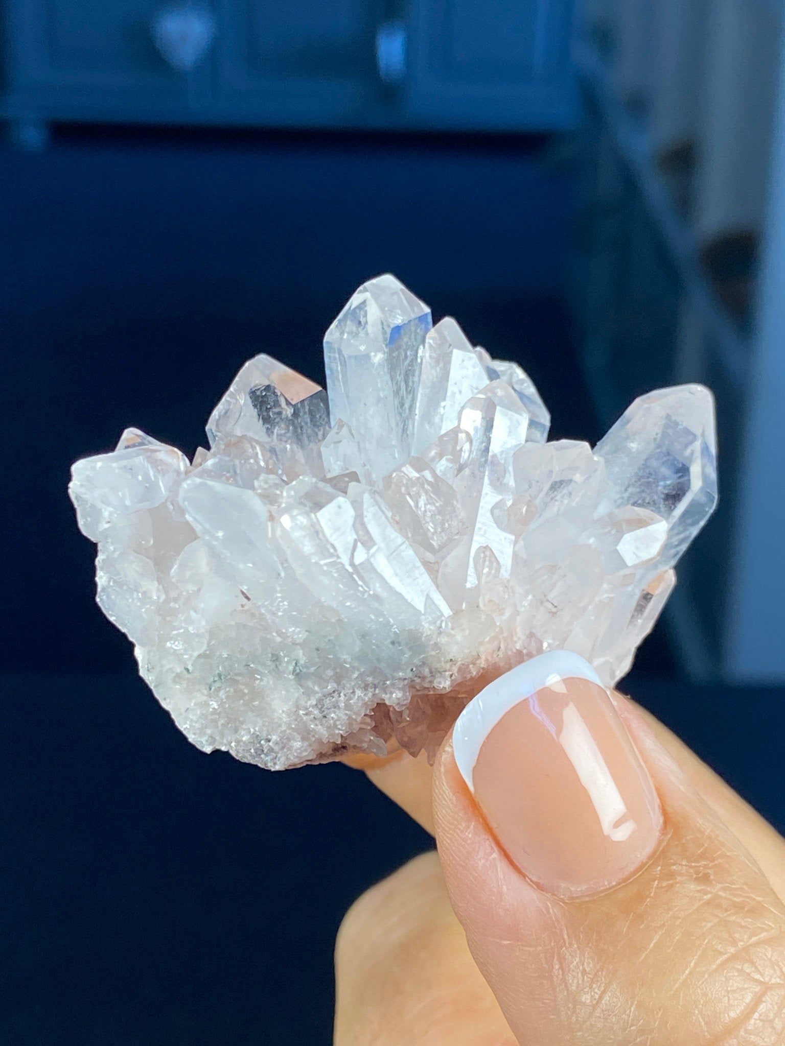 Sacred Pink Lemurian Quartz Cluster