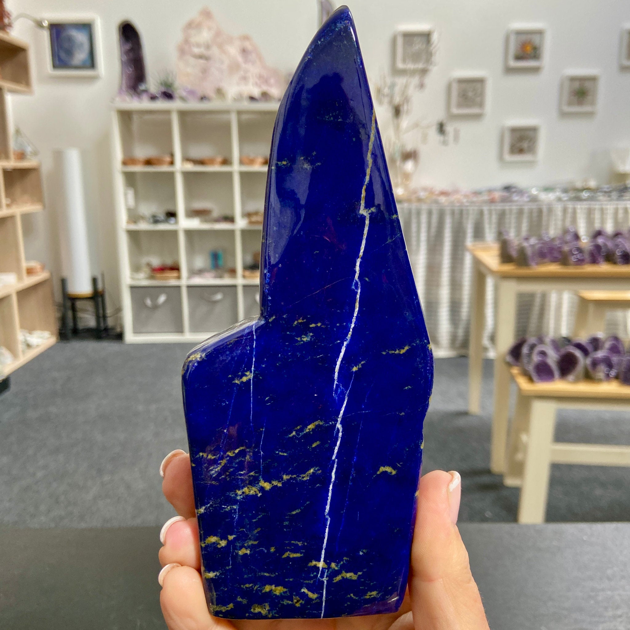 Lapis Lazuli Freeform – Mine 4, Afghanistan