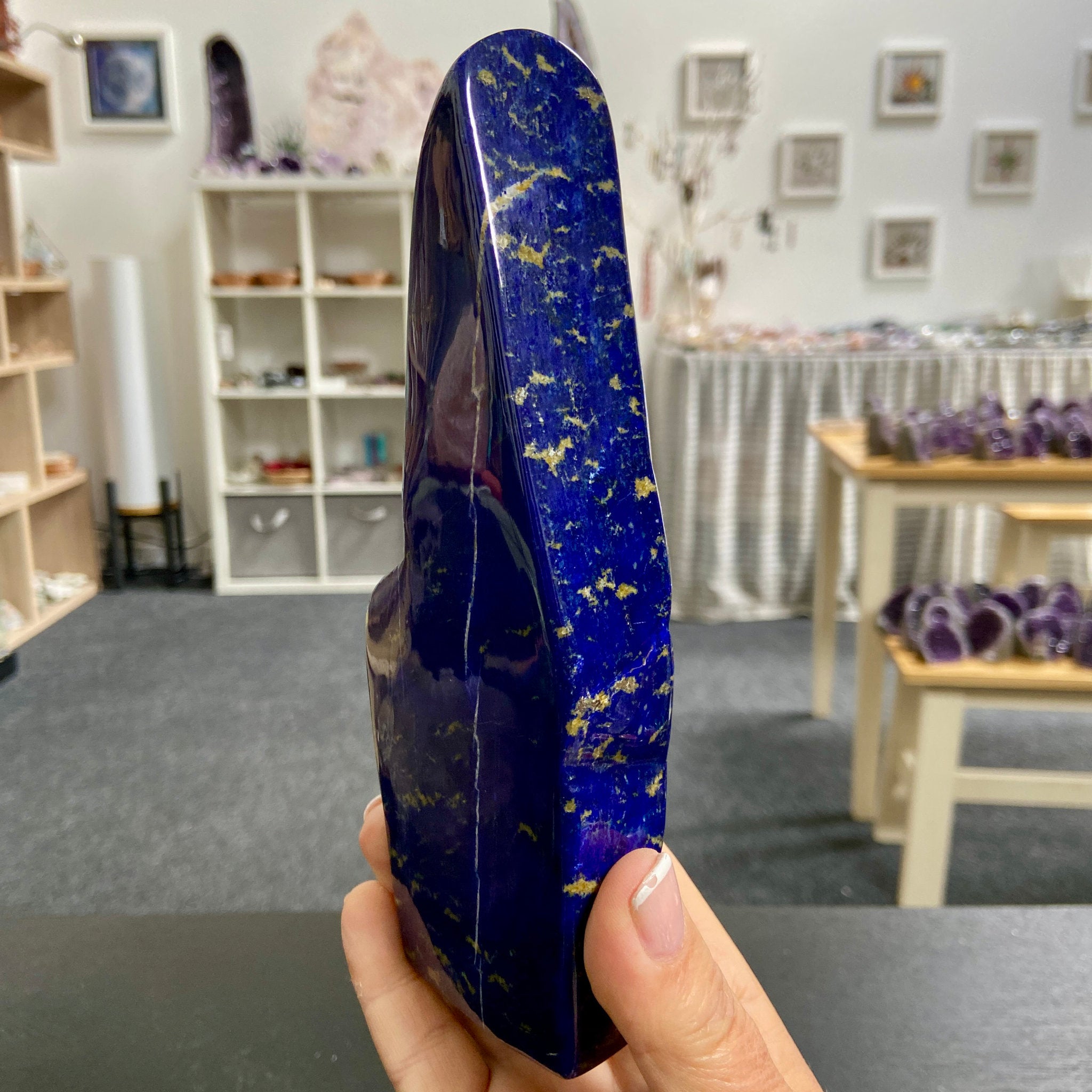 Lapis Lazuli Freeform – Mine 4, Afghanistan