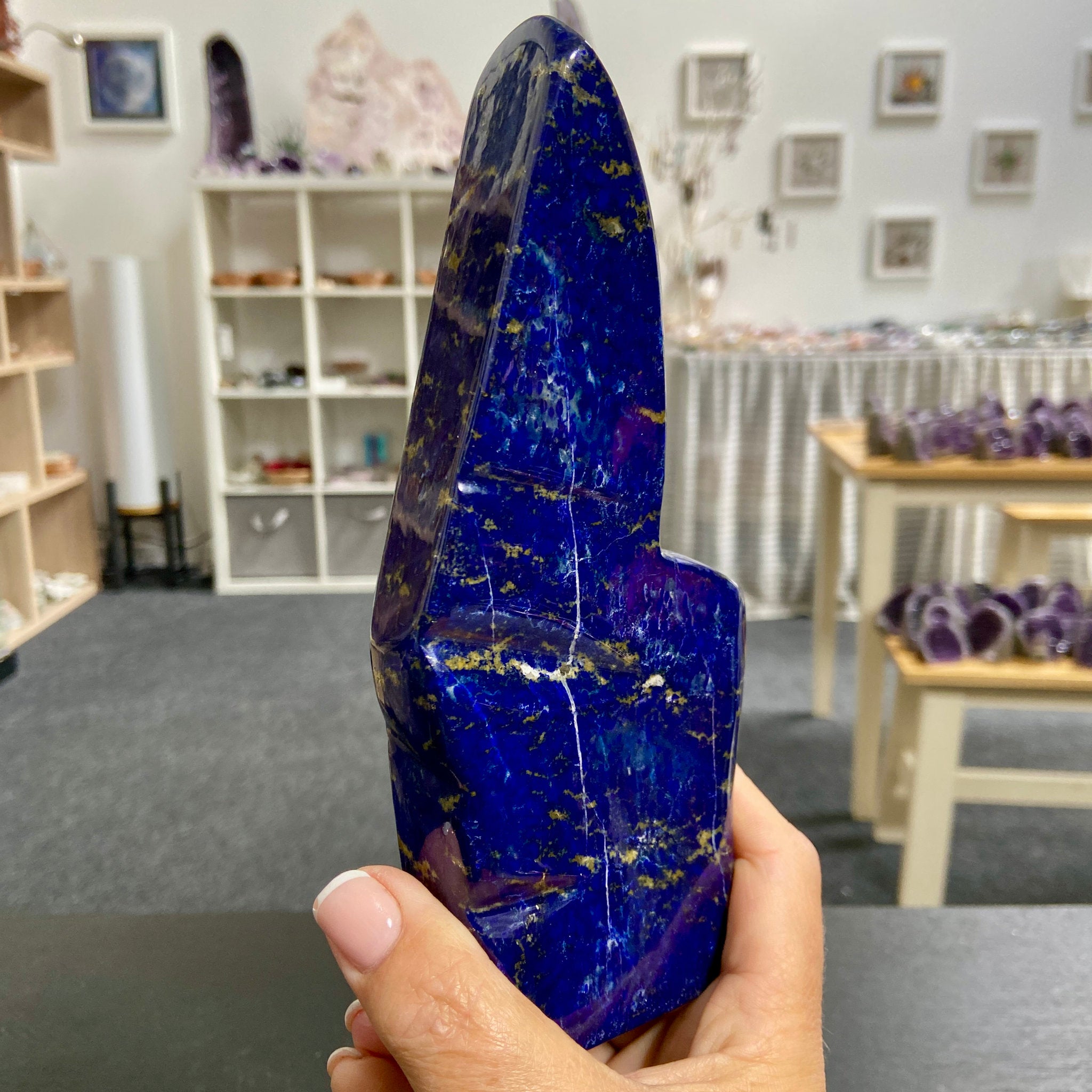 Lapis Lazuli Freeform – Mine 4, Afghanistan