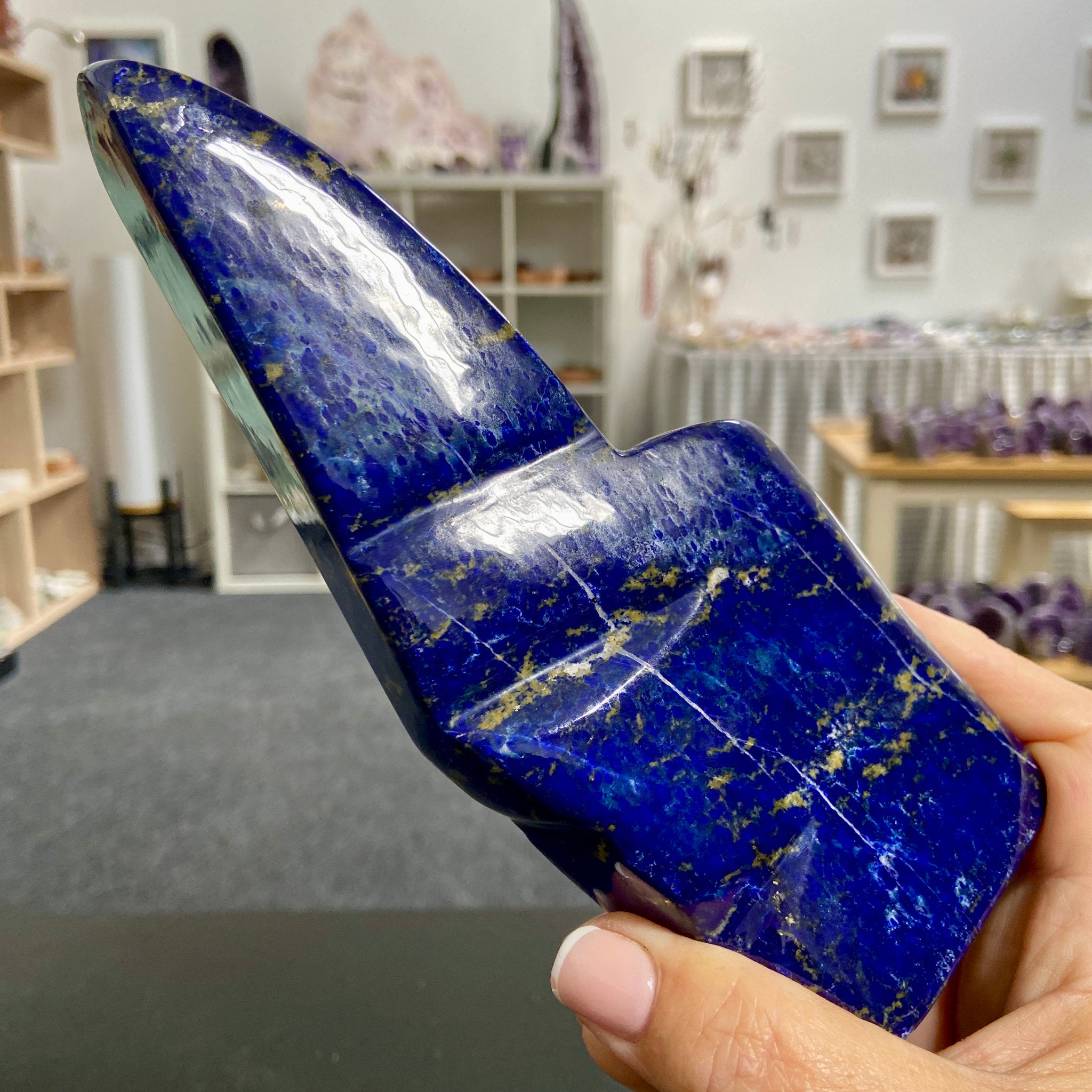 Lapis Lazuli Freeform – Mine 4, Afghanistan