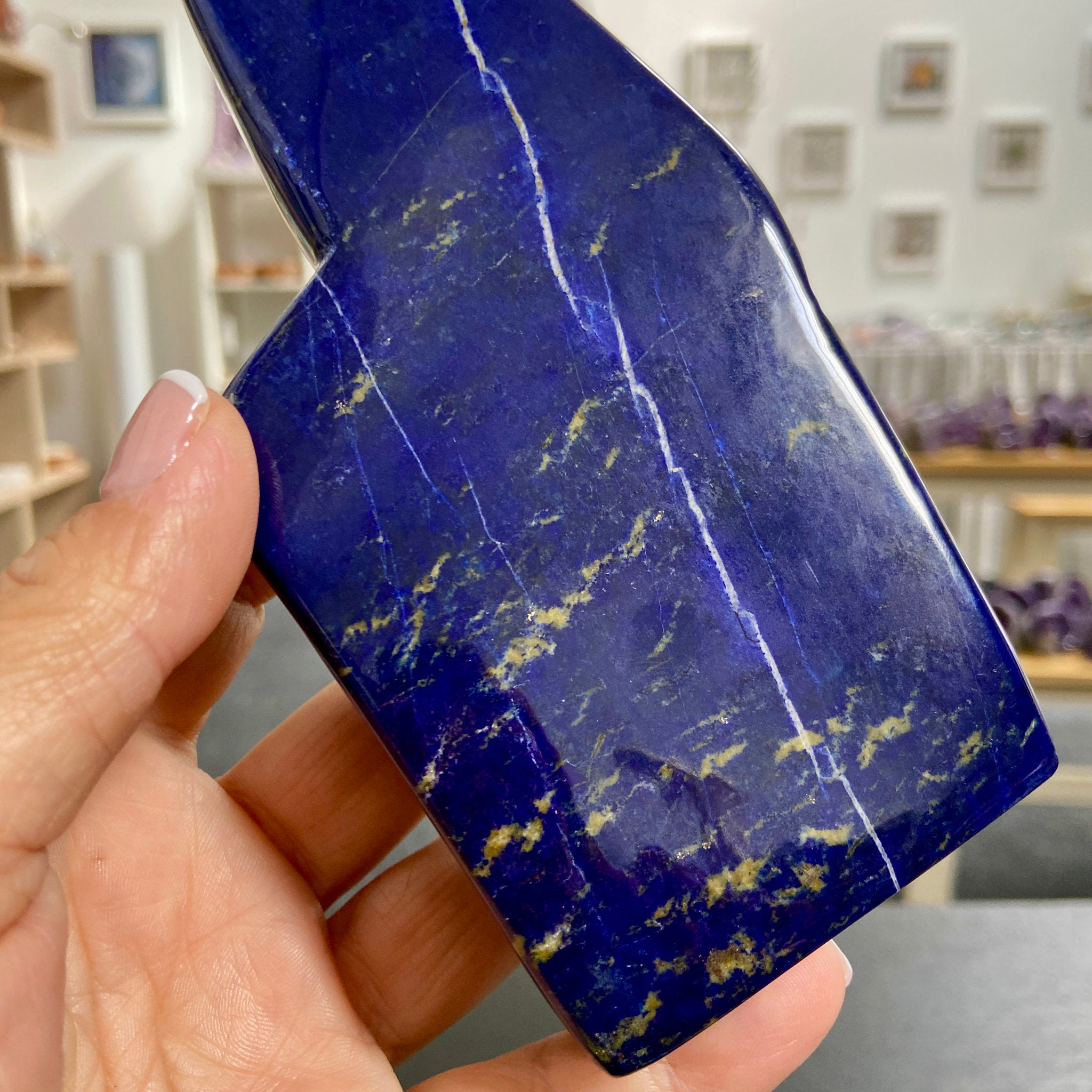 Lapis Lazuli Freeform – Mine 4, Afghanistan