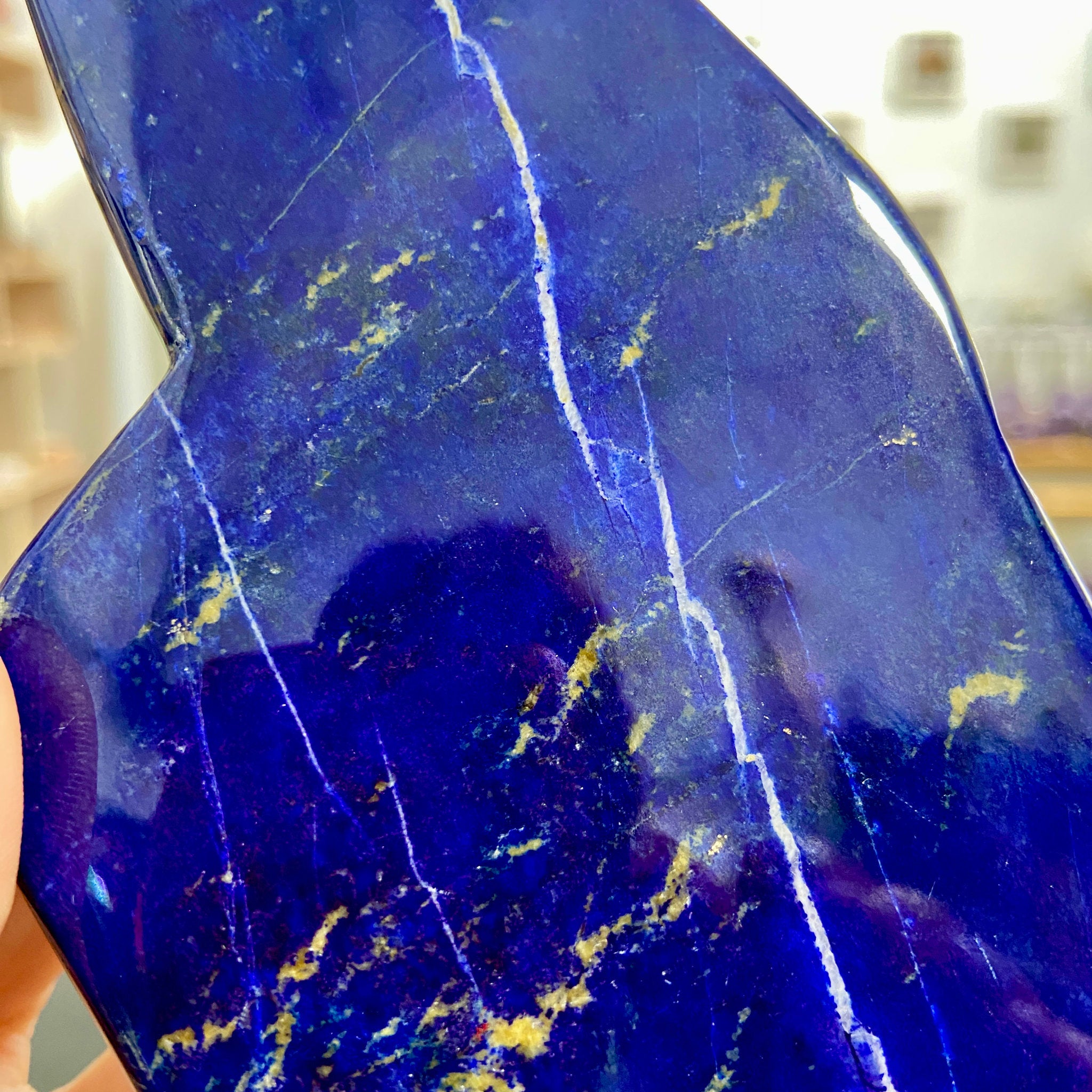 Lapis Lazuli Freeform – Mine 4, Afghanistan