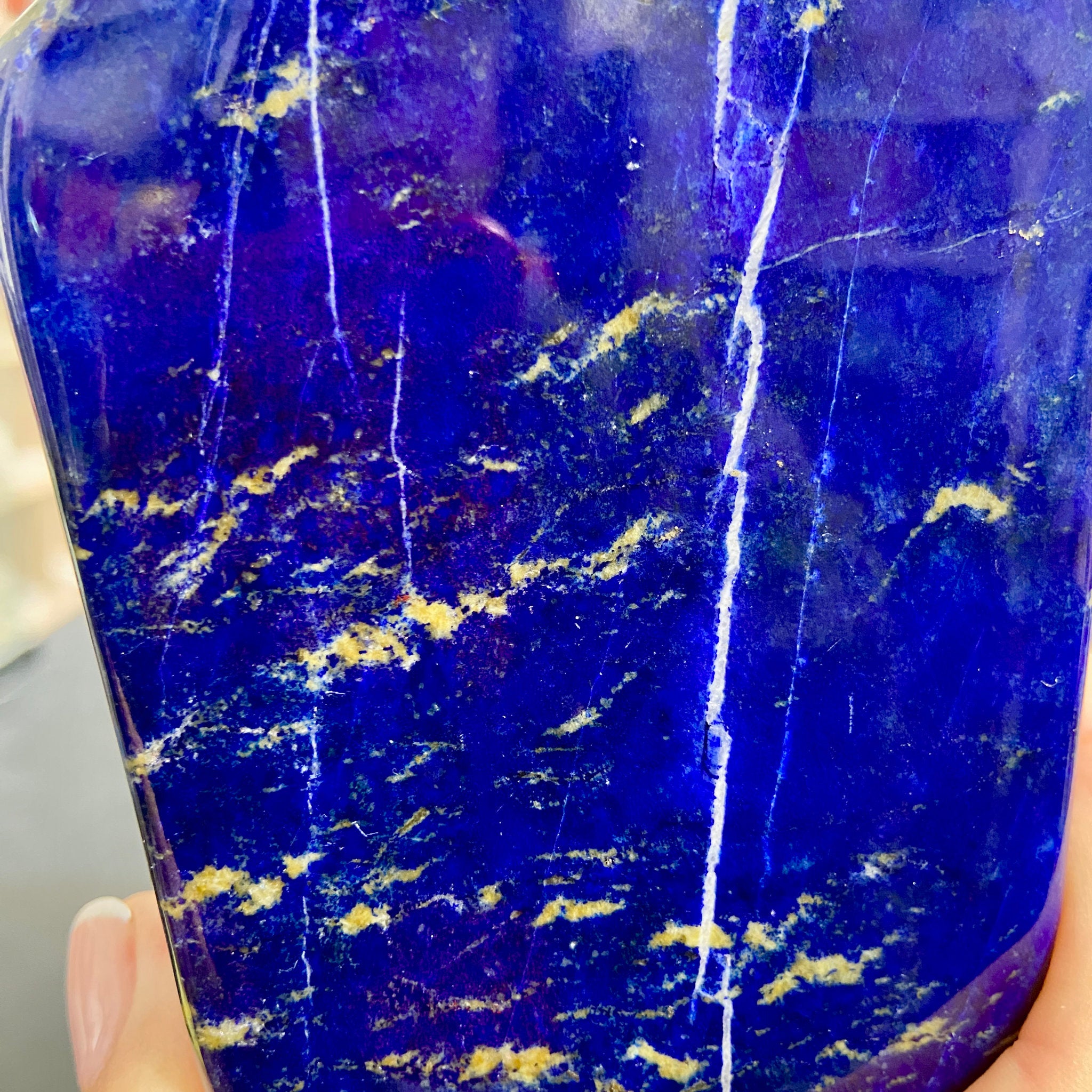 Lapis Lazuli Freeform – Mine 4, Afghanistan