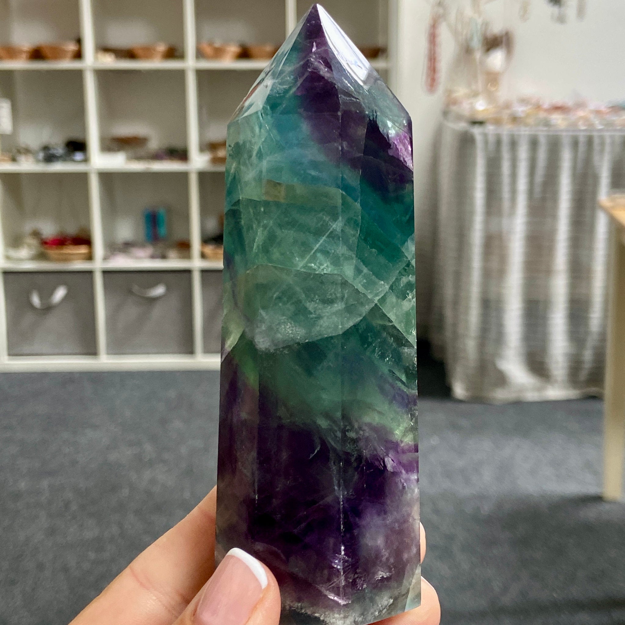 Rainbow Fluorite Tower – Hunan Province, China