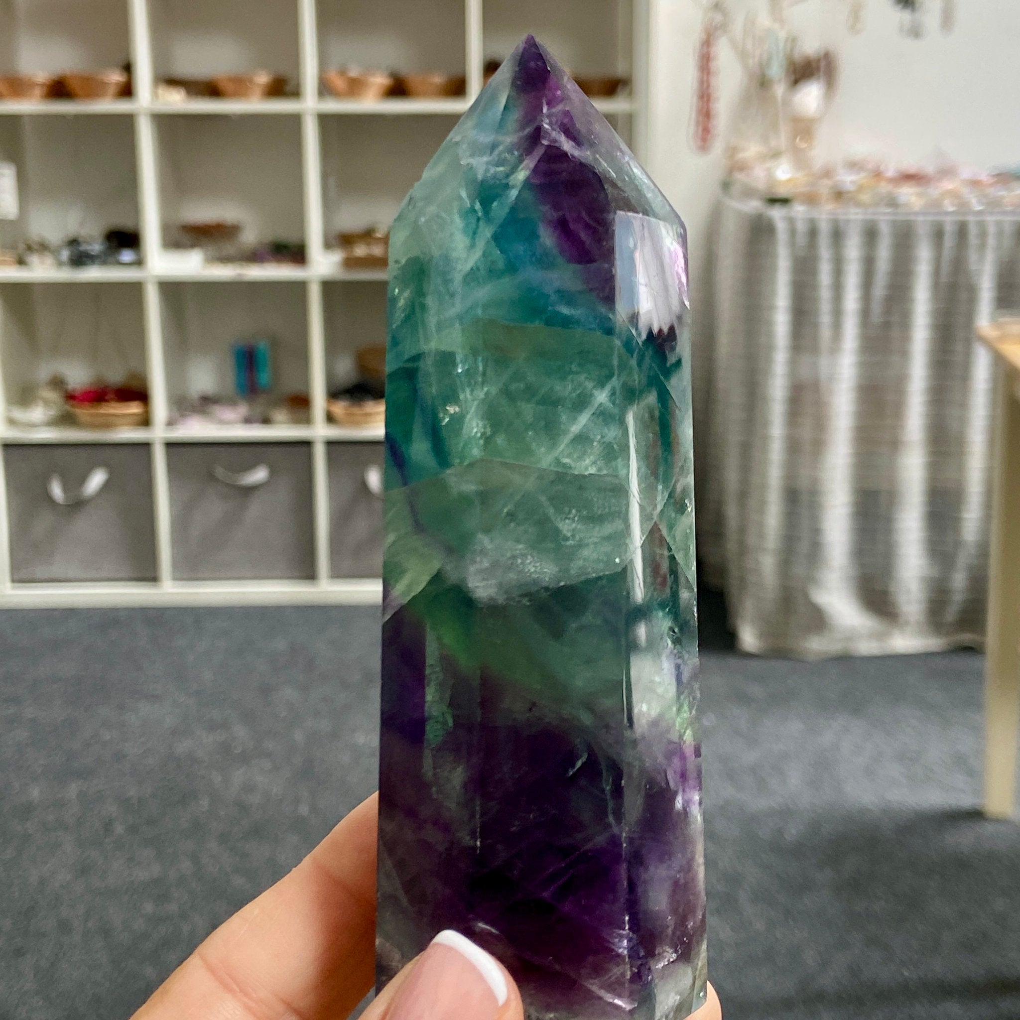 Rainbow Fluorite Tower – Hunan Province, China