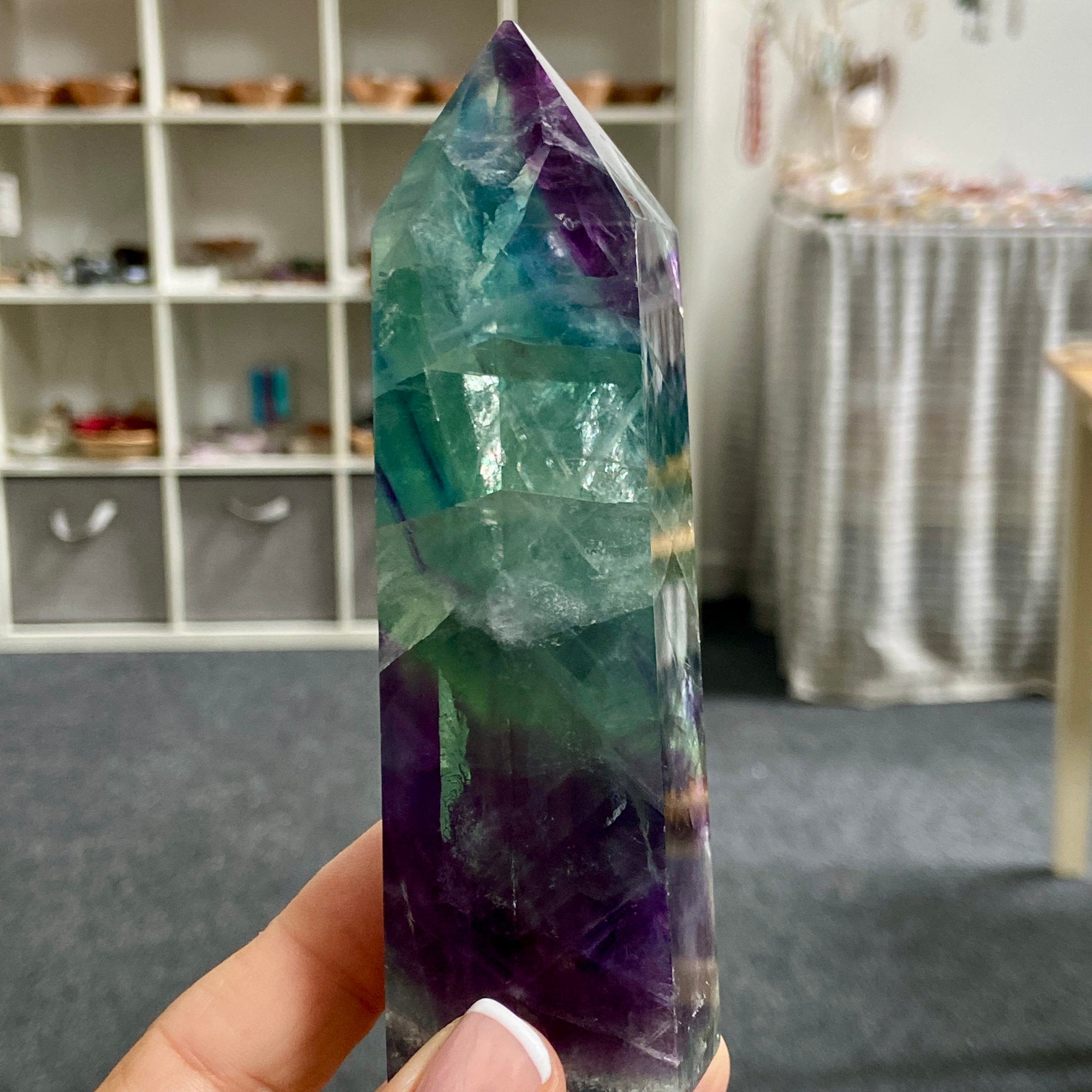 Rainbow Fluorite Tower – Hunan Province, China