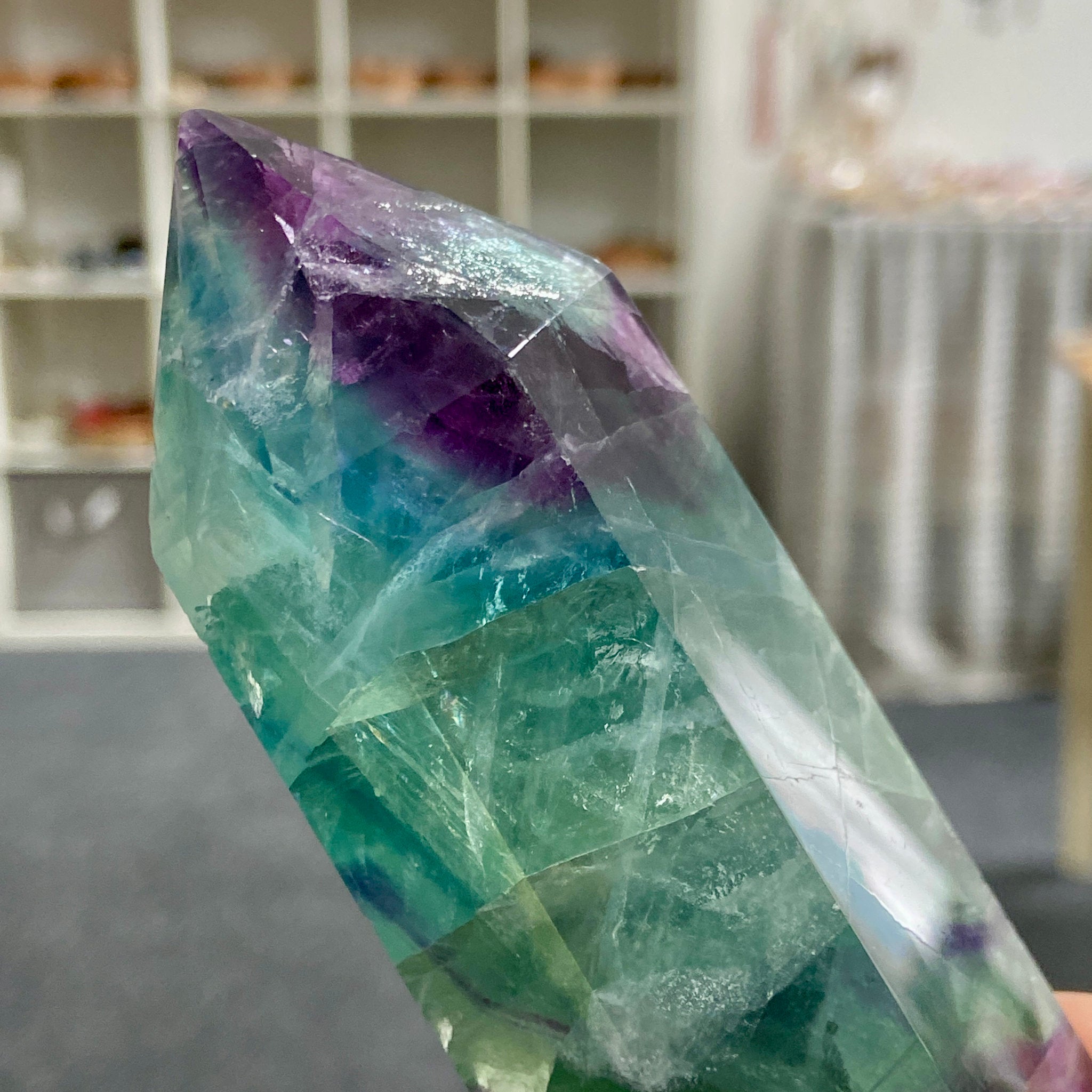 Rainbow Fluorite Tower – Hunan Province, China