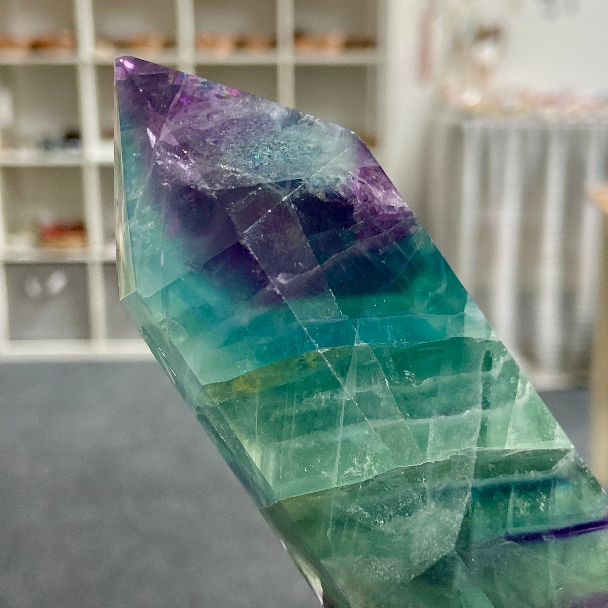 Rainbow Fluorite Tower – Hunan Province, China