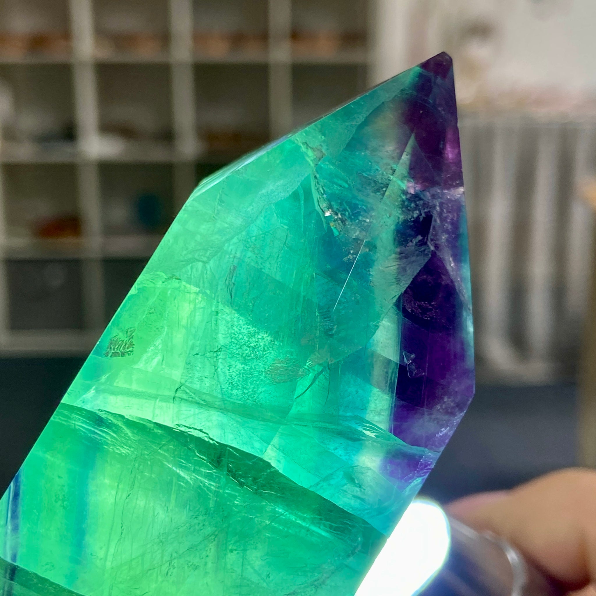 Rainbow Fluorite Tower – Hunan Province, China