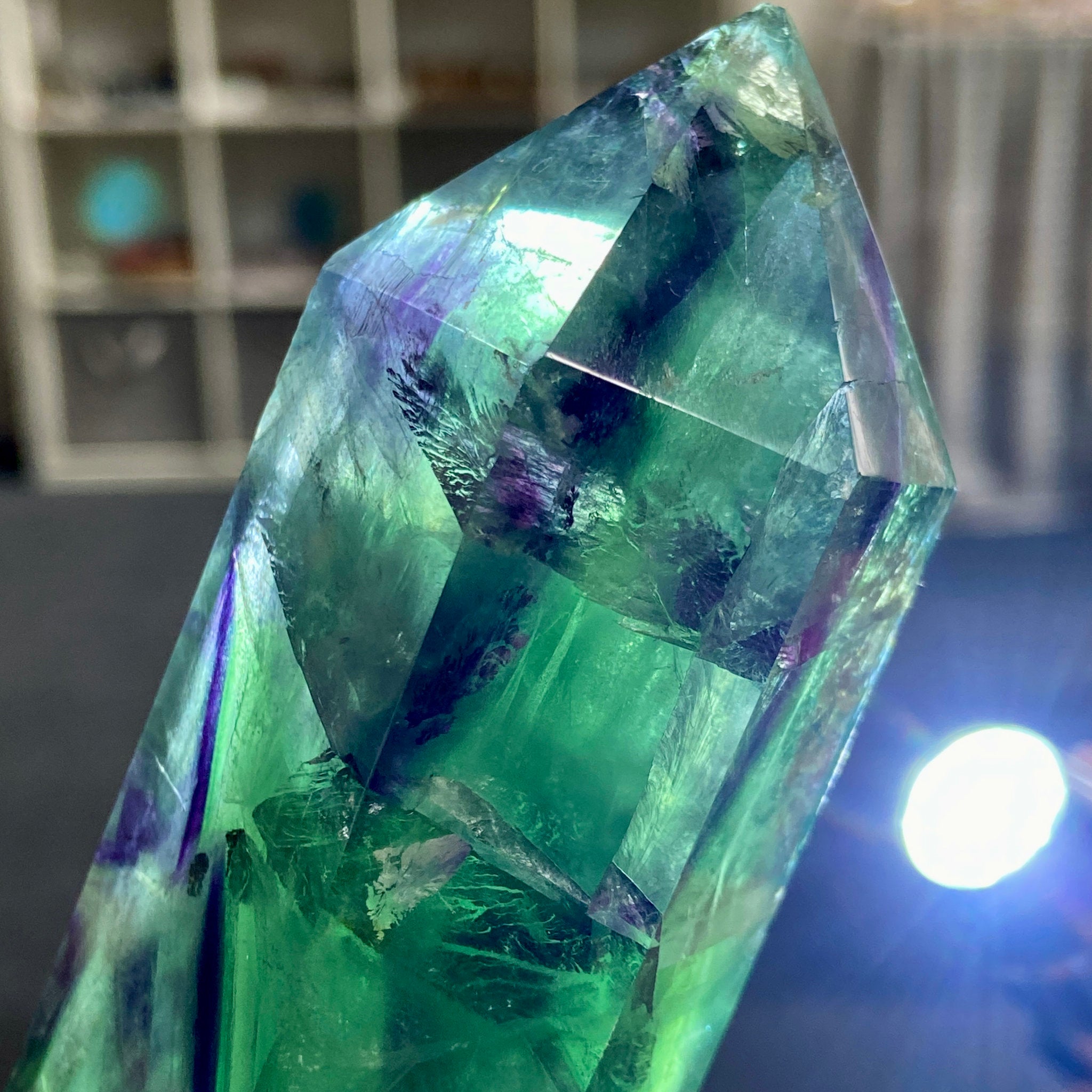 Rainbow Fluorite Tower – Hunan Province, China