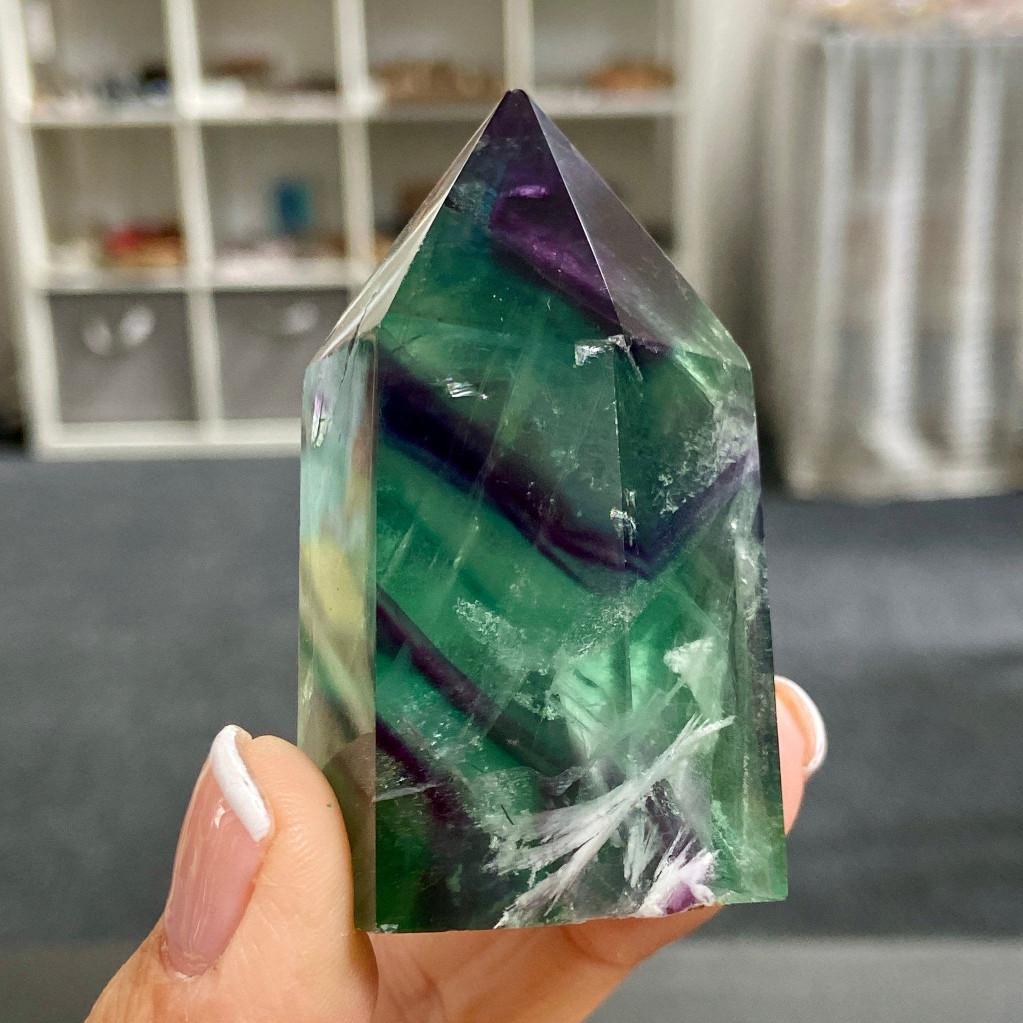 Rainbow Fluorite Tower – Hunan Province, China