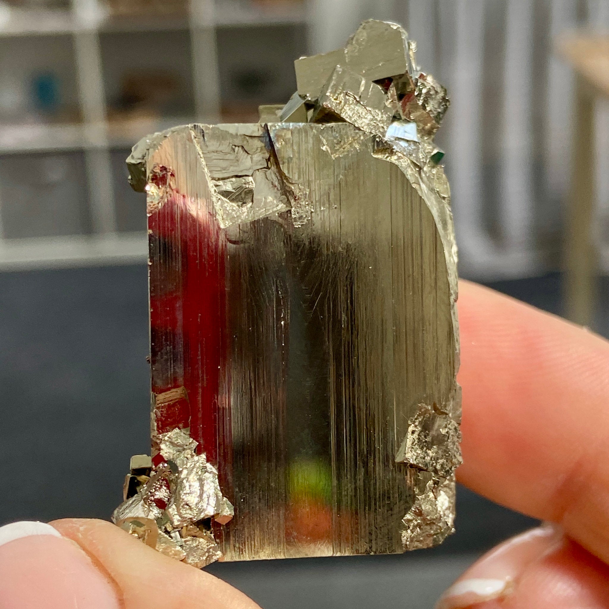 Pyrite Crystal Cluster – Huanzala Mine, Peru