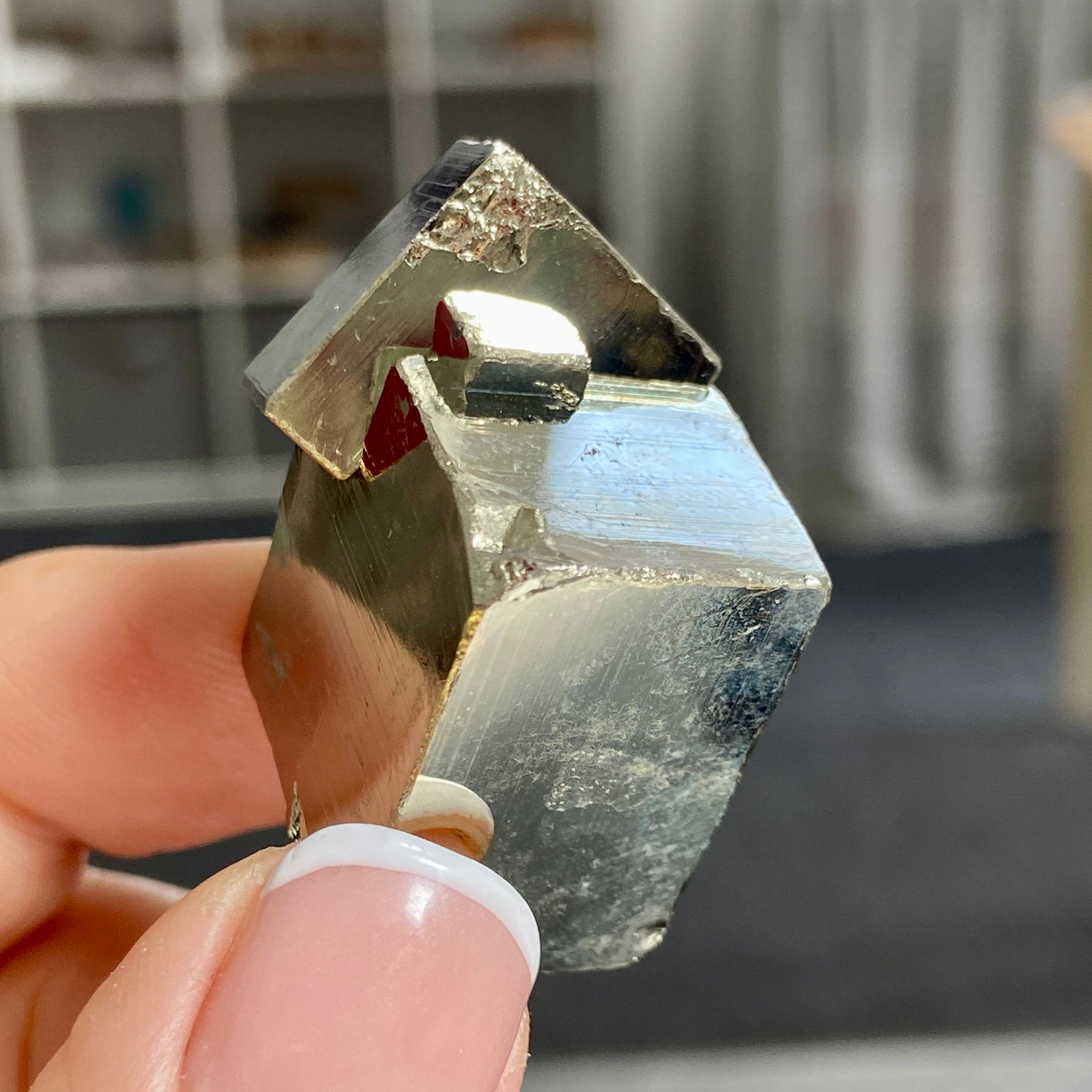 Pyrite Crystal Cluster – Huanzala Mine, Peru