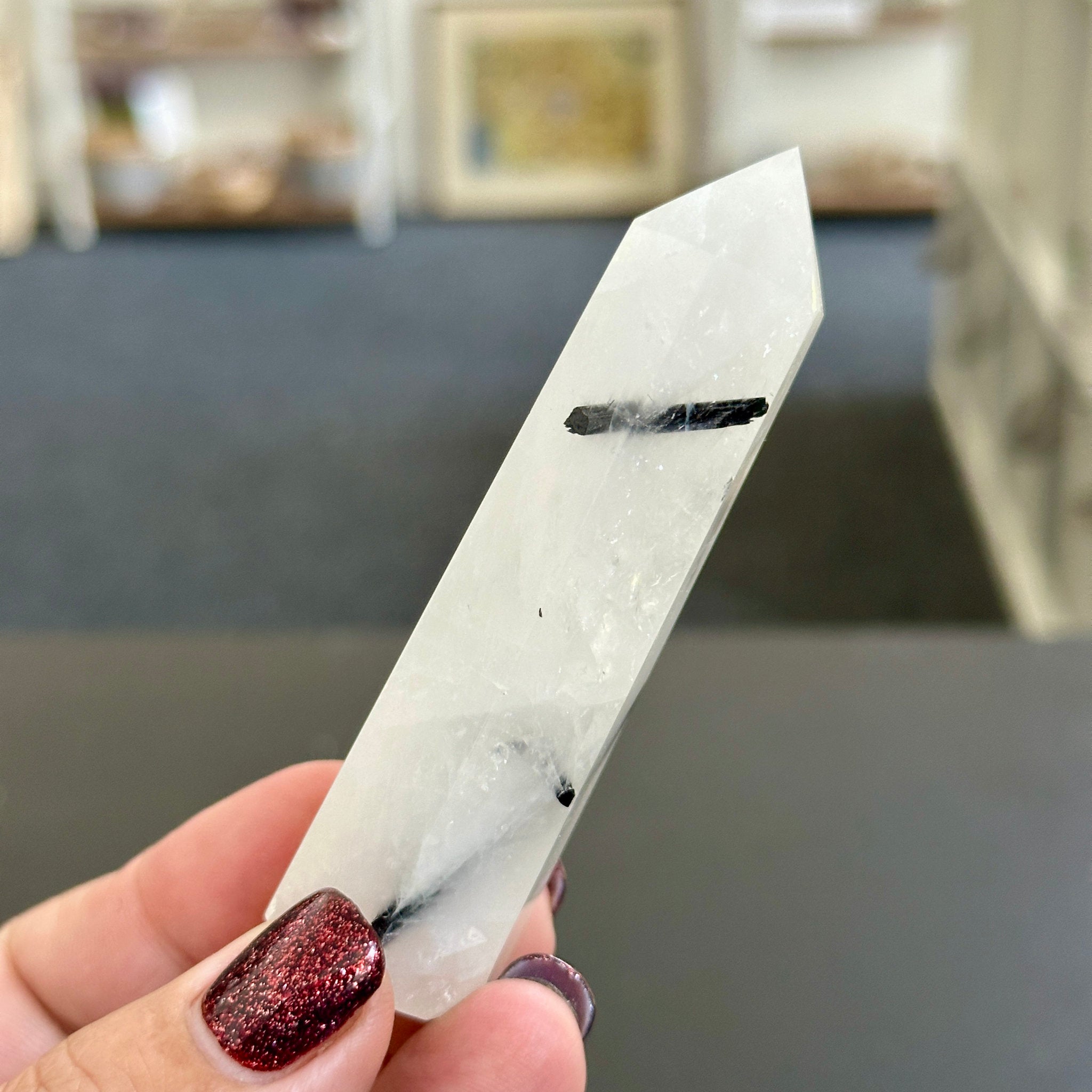 Tourmalated Quartz Tower