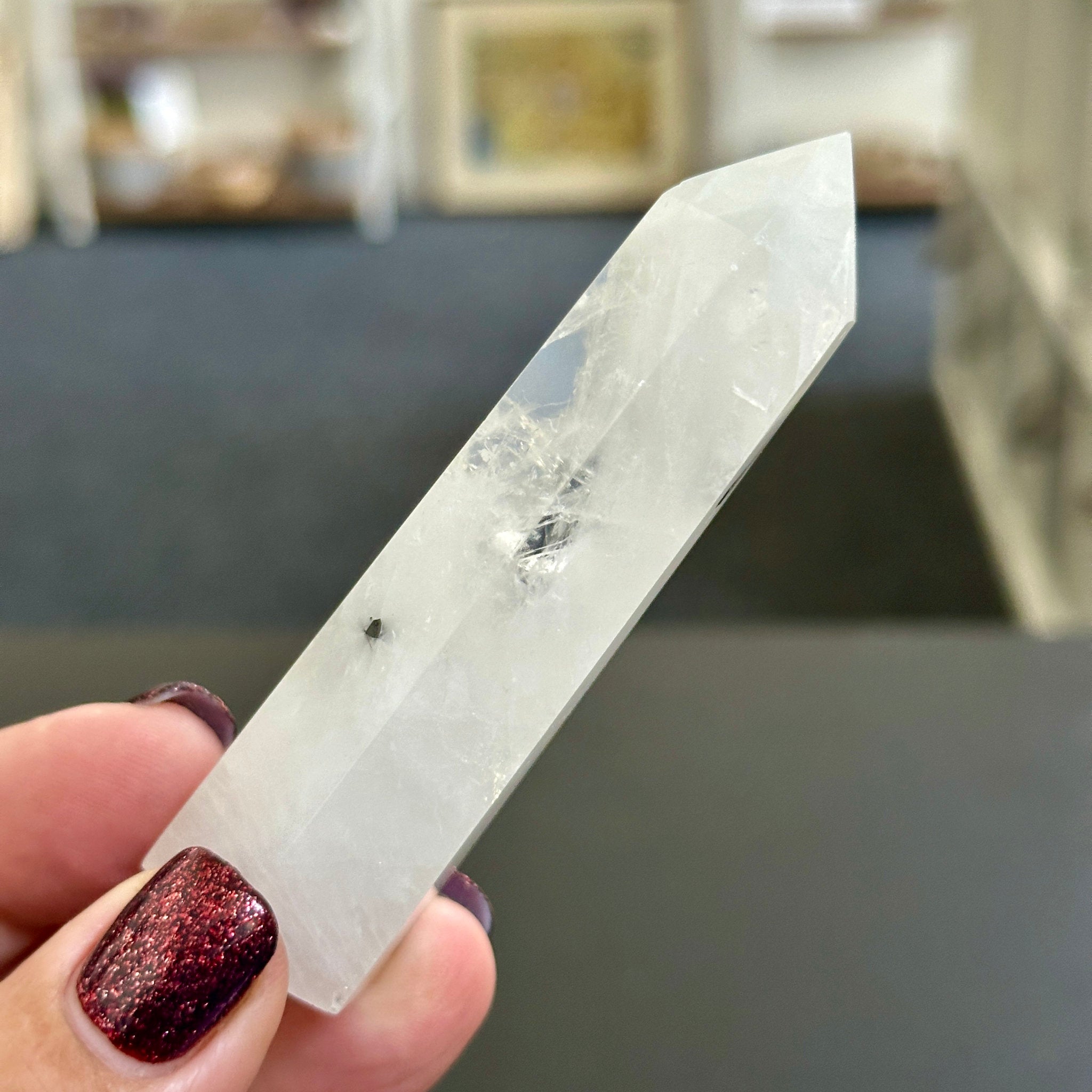 Tourmalated Quartz Tower