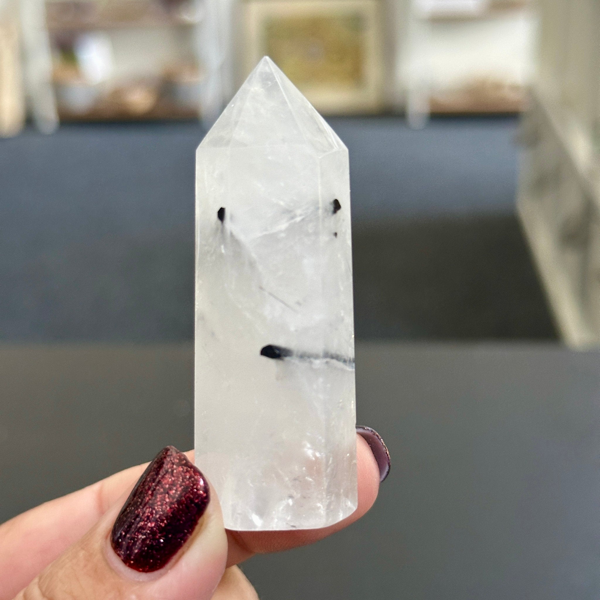 Tourmalated Quartz Tower