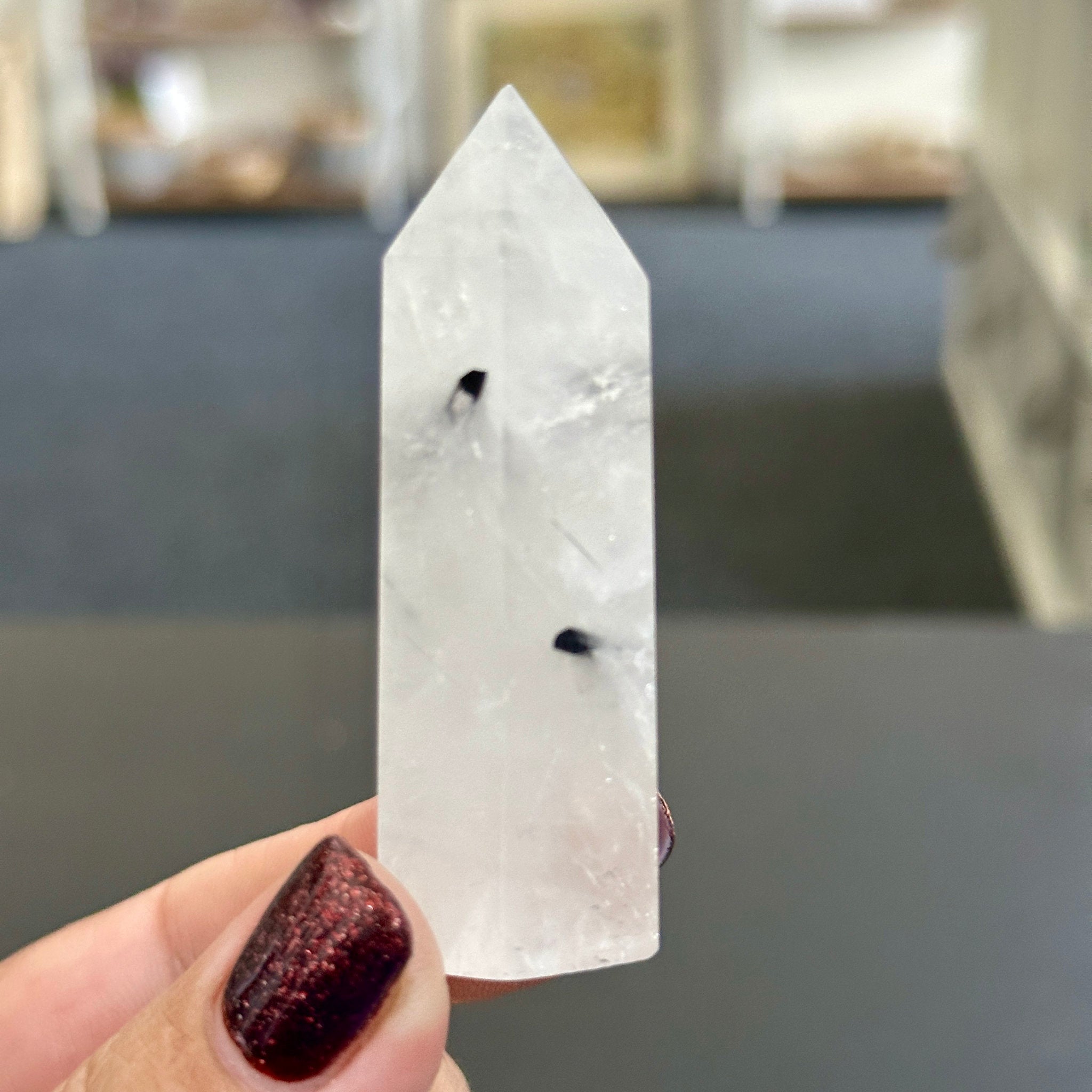 Tourmalated Quartz Tower