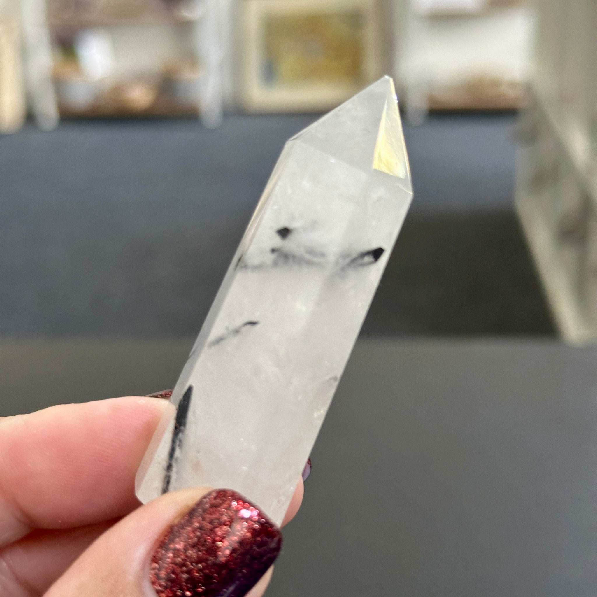 Tourmalated Quartz Tower