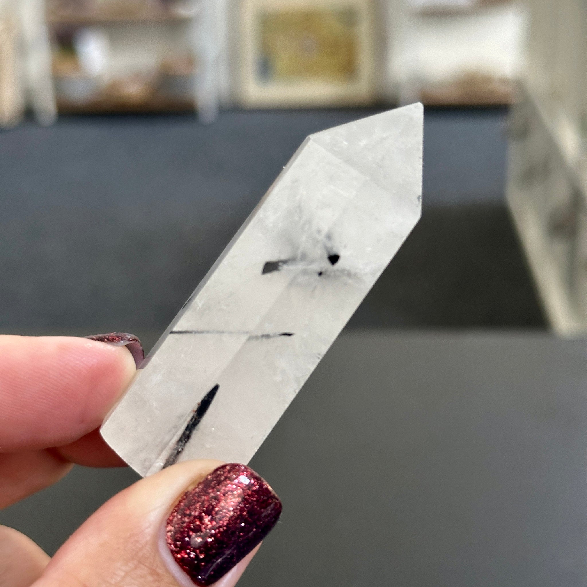 Tourmalated Quartz Tower