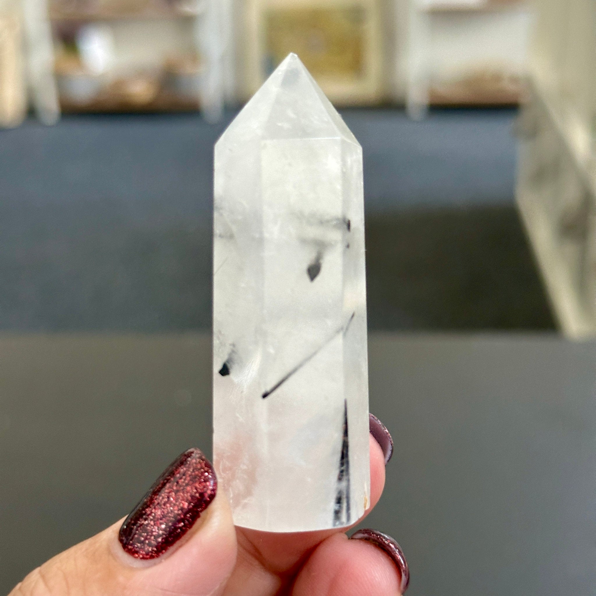 Tourmalated Quartz Tower