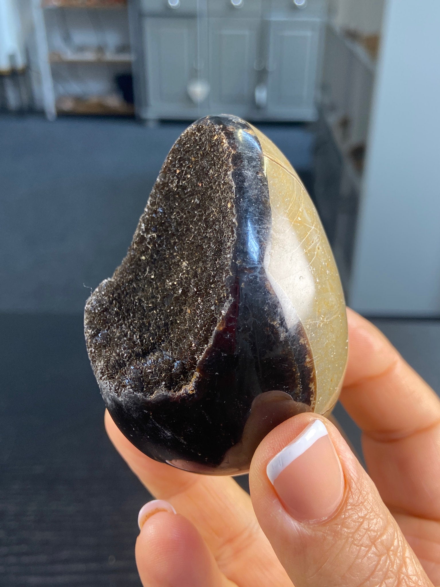 Septarian Druzy Egg – The Dragon Stone of Protection & Ancient Earth