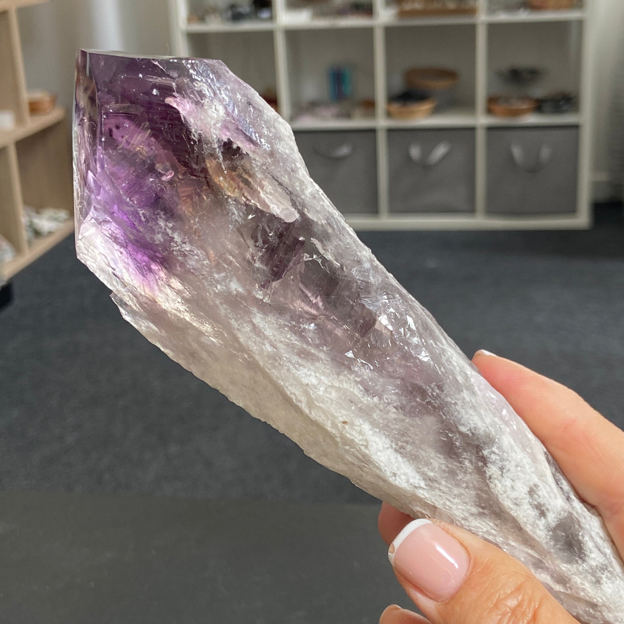 Root Amethyst with Citrine – Brazil