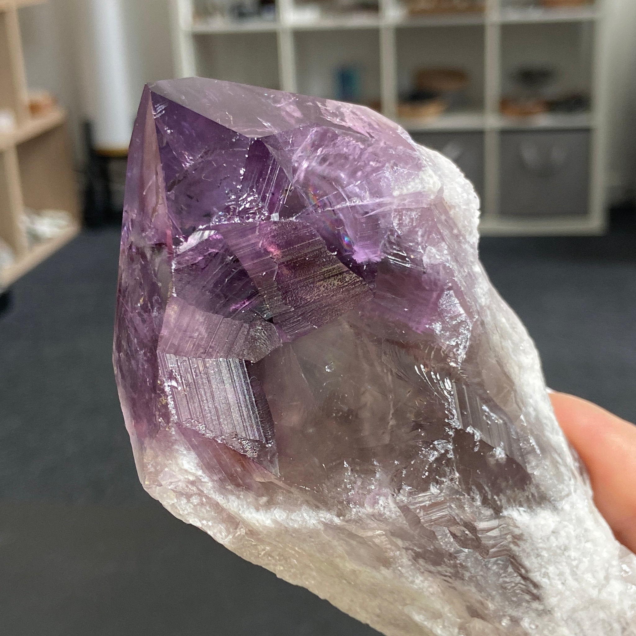 Root Amethyst with Citrine – Brazil