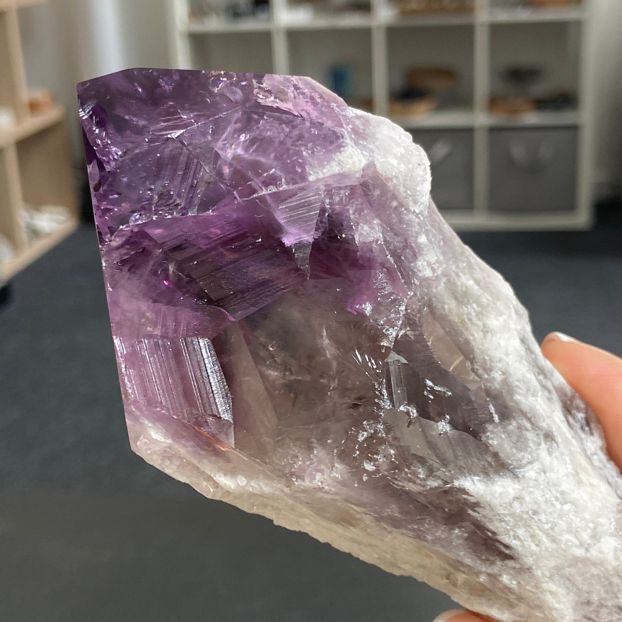 Root Amethyst with Citrine – Brazil