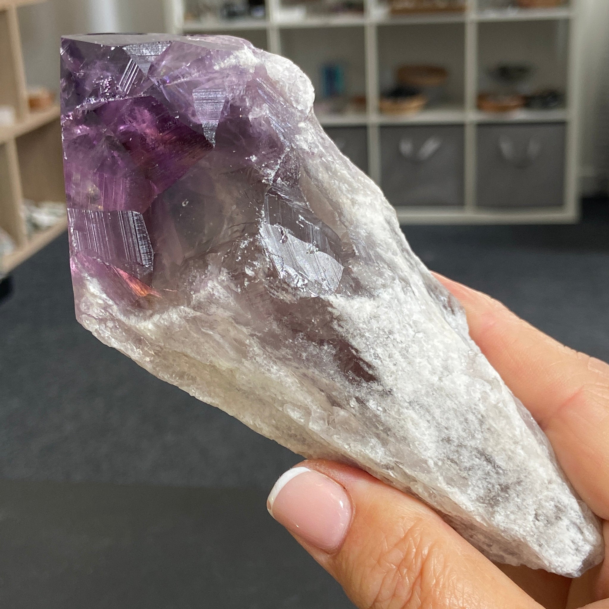 Root Amethyst with Citrine – Brazil
