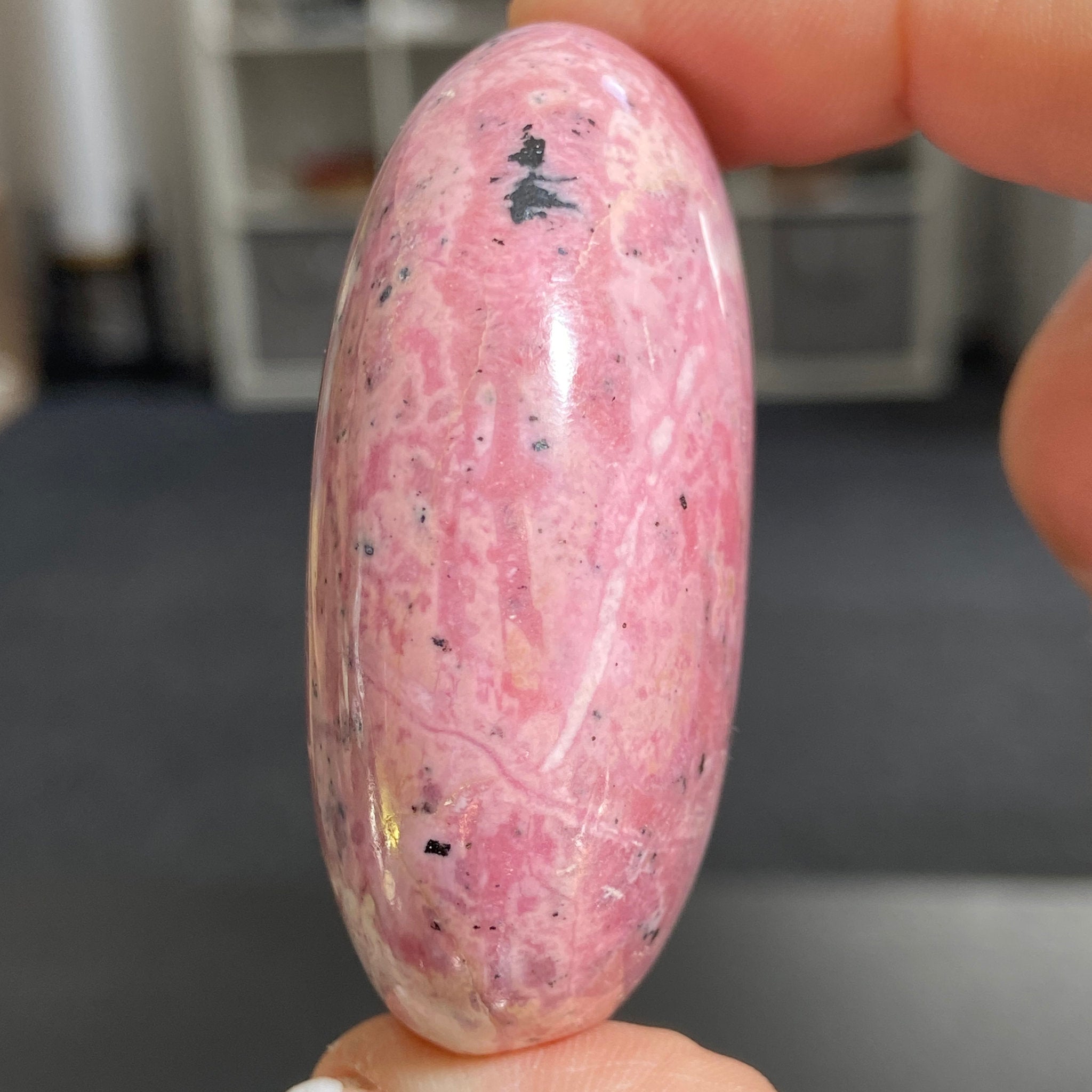 New Find - Pink Opal Palmstone – Argentina