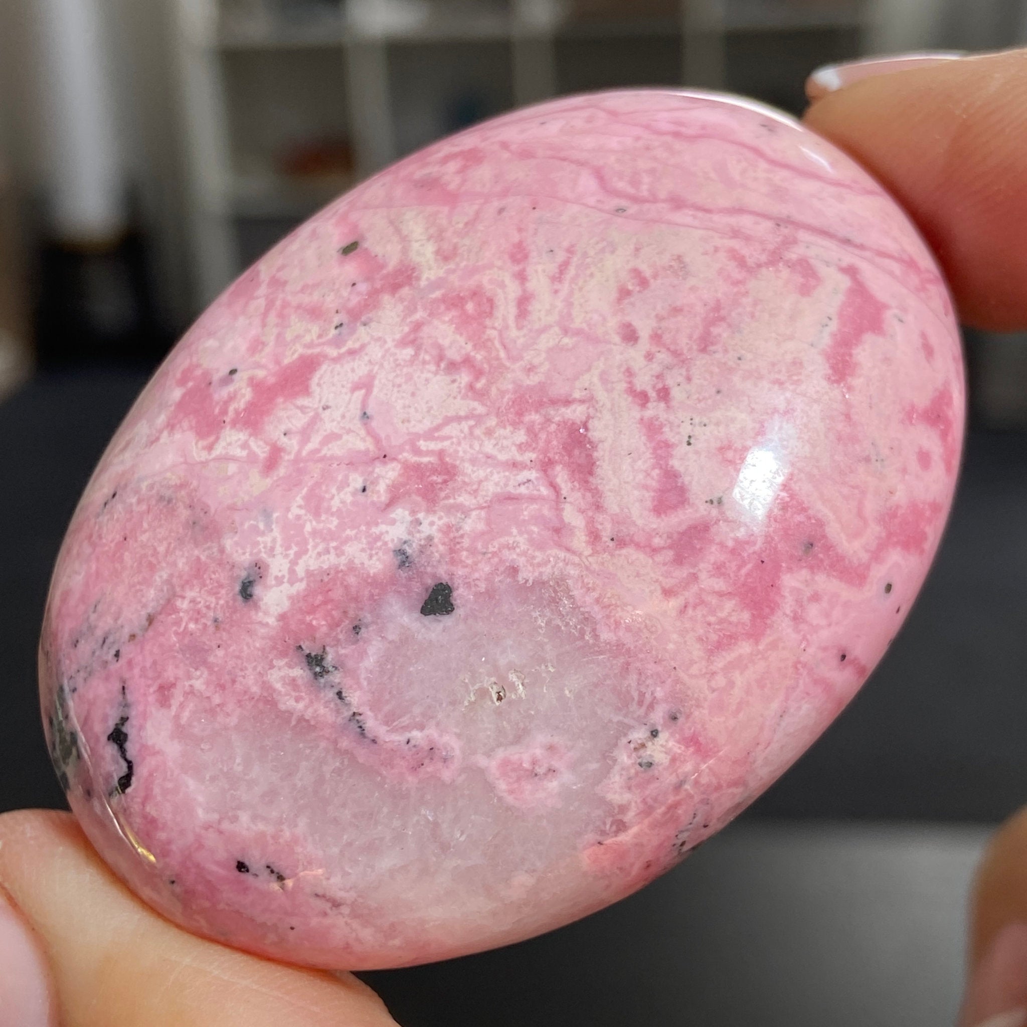 New Find - Pink Opal Palmstone – Argentina
