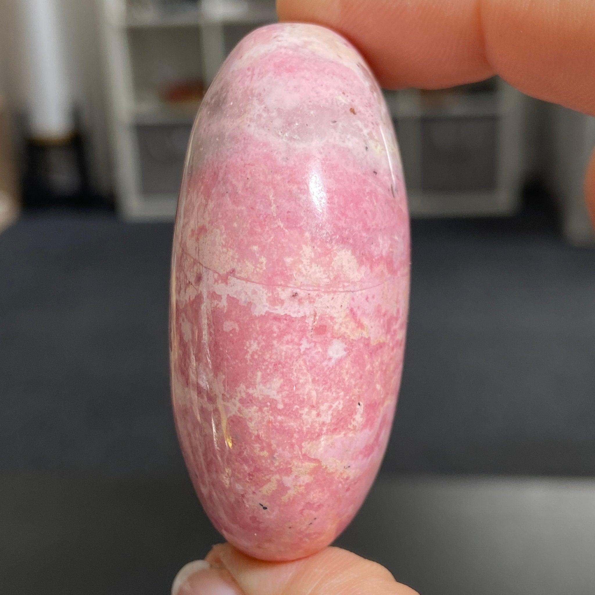 New Find - Pink Opal Palmstone – Argentina