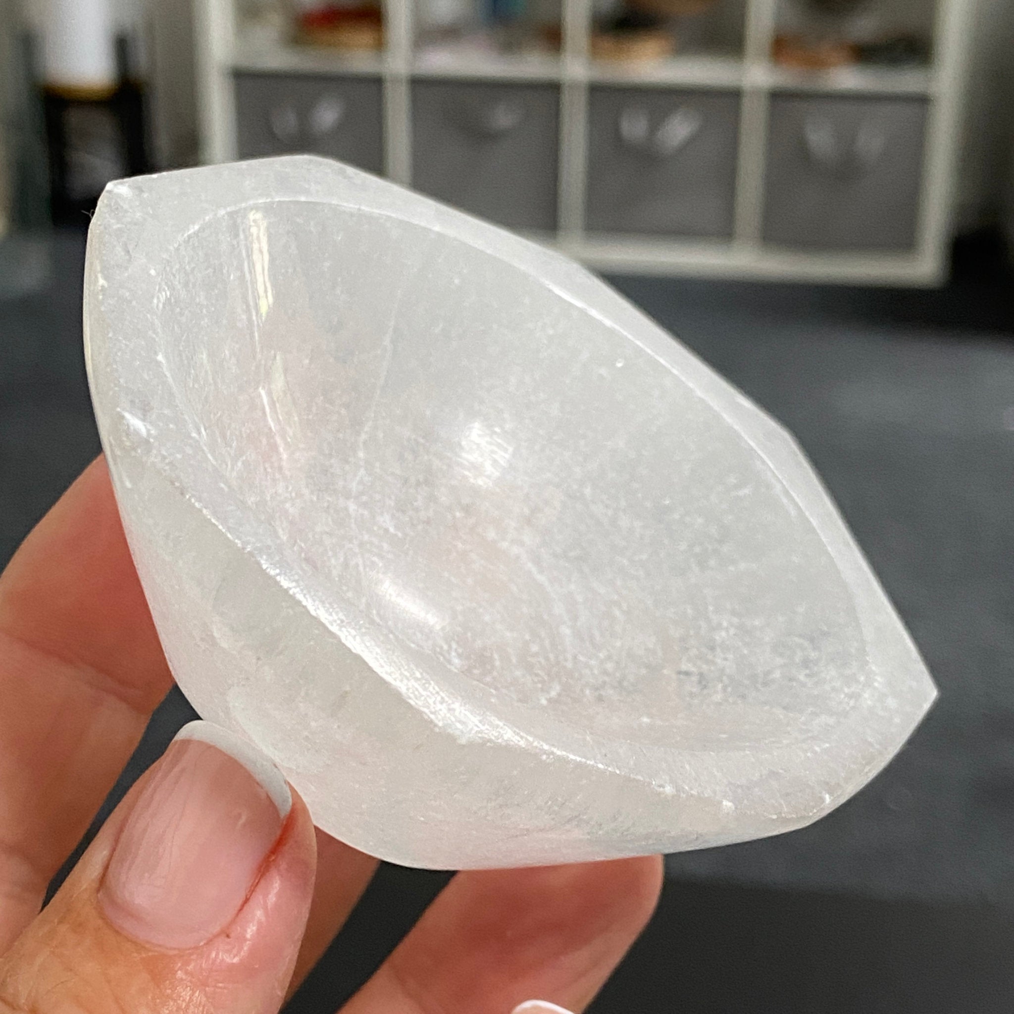 Selenite Bowl – Morocco