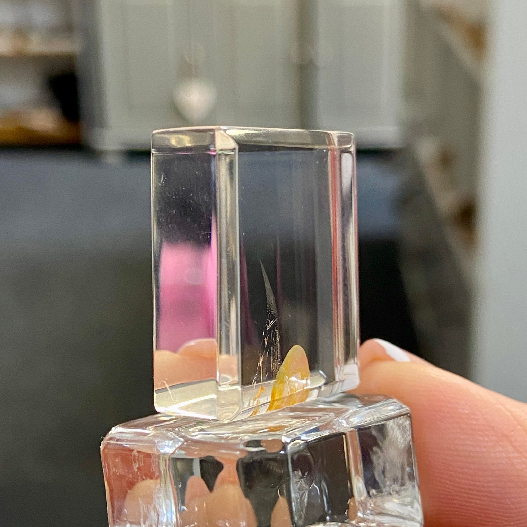 Golden Sunrise Quartz – AAA Grade with Iron Inclusion