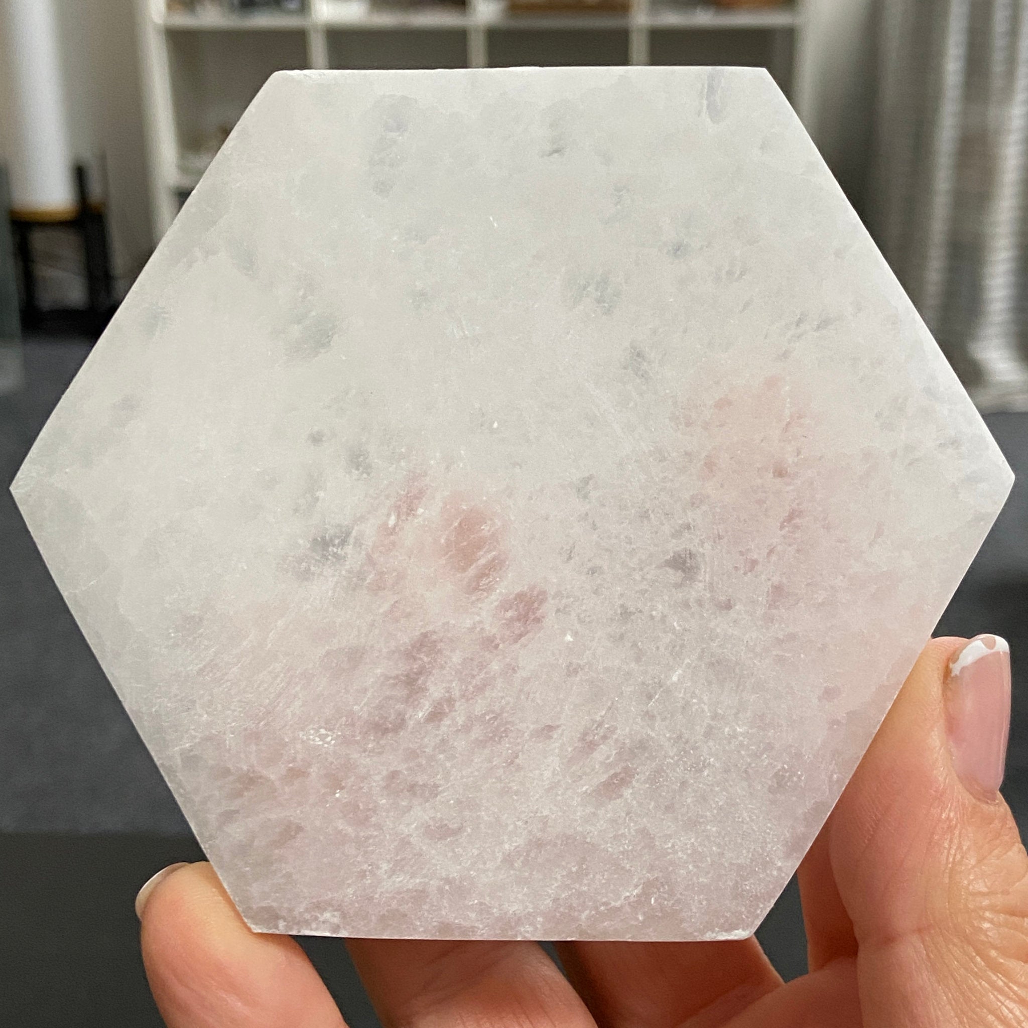 Selenite Charging Plate – Morocco