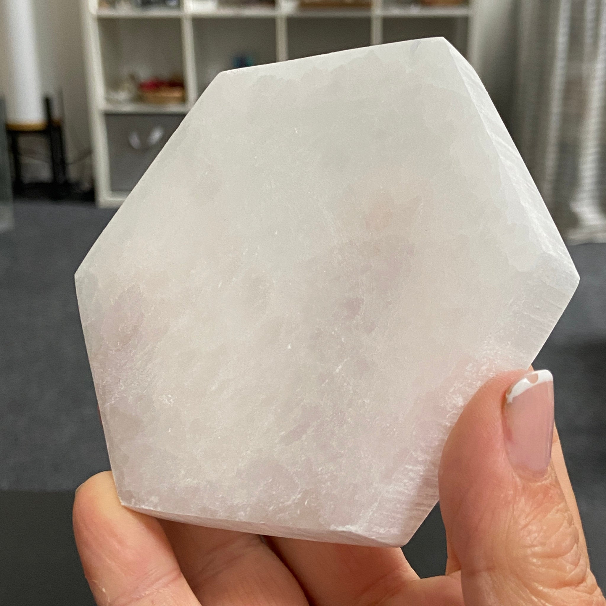 Selenite Charging Plate – Morocco