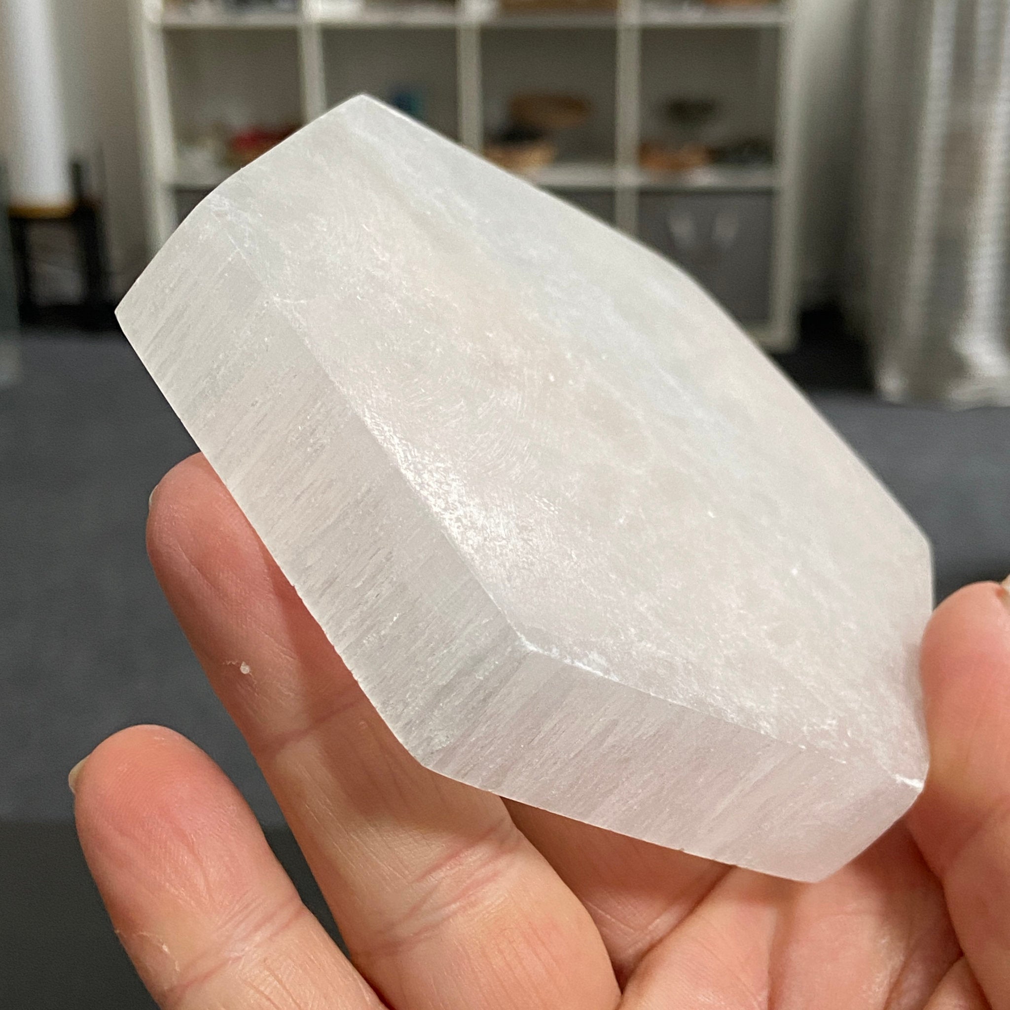 Selenite Charging Plate – Morocco